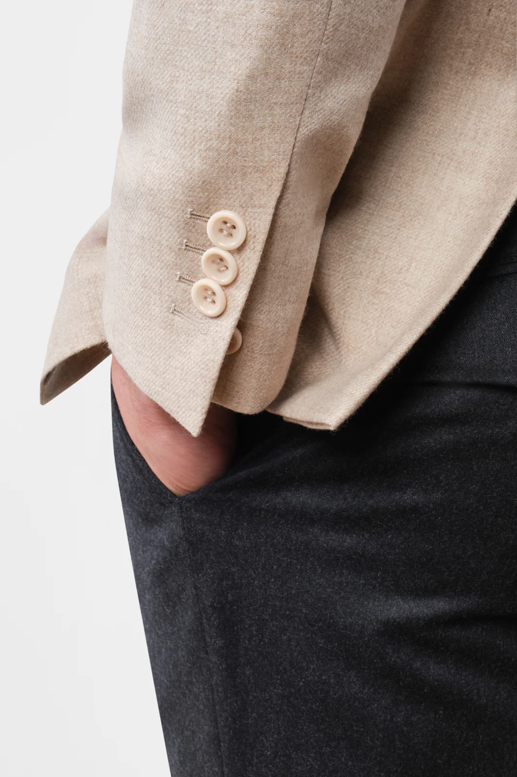 Blazer - Beige - Image 3