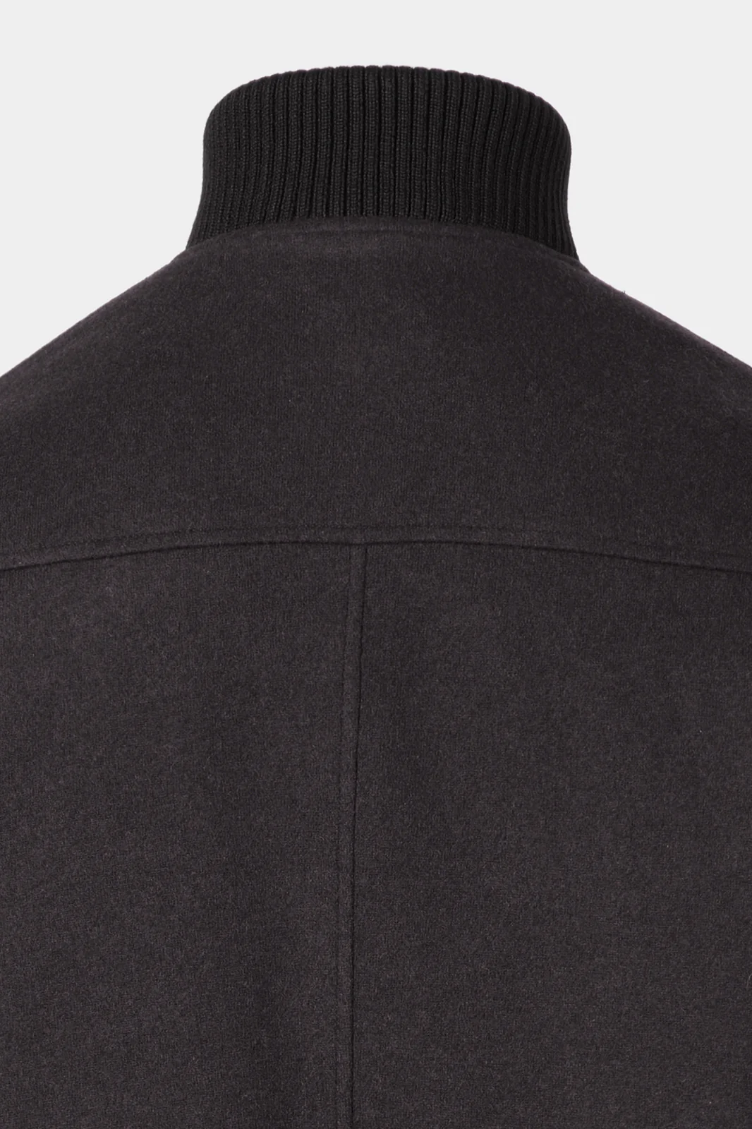 Blouson collège flanelle - Noir - Image 3