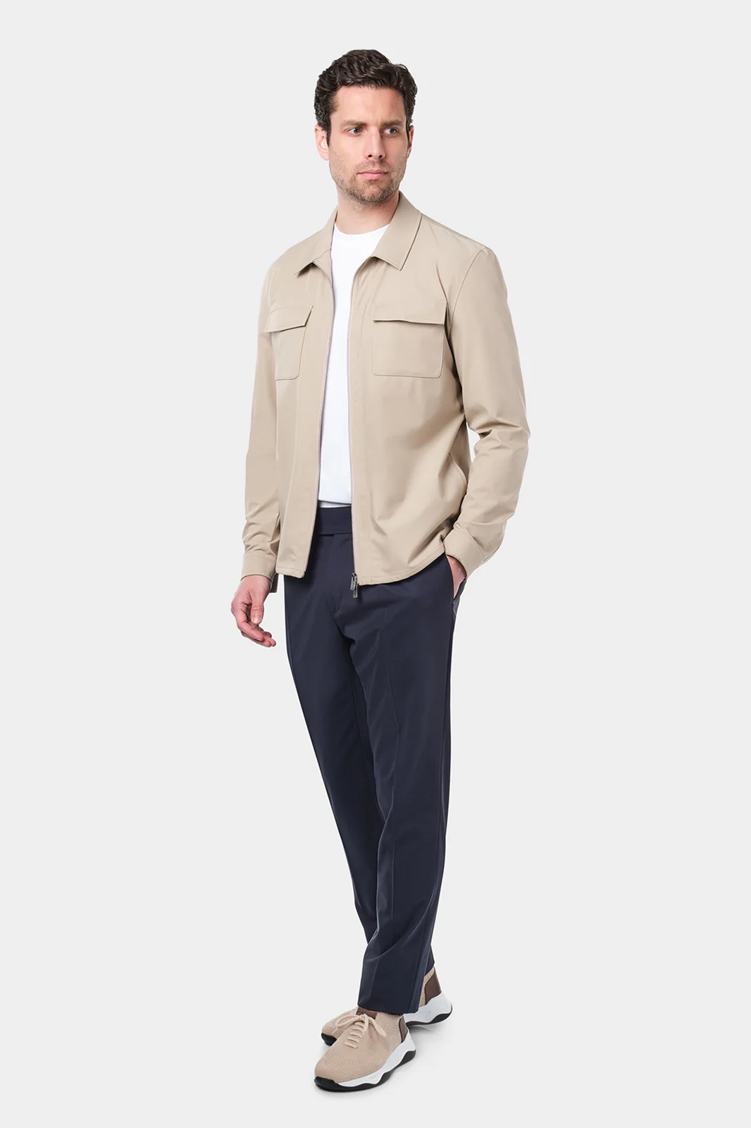Blouson technique Bon - Beige - Image 3