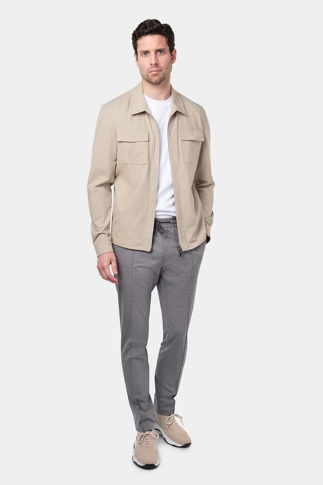 Blouson technique Bon - Beige - Image 4