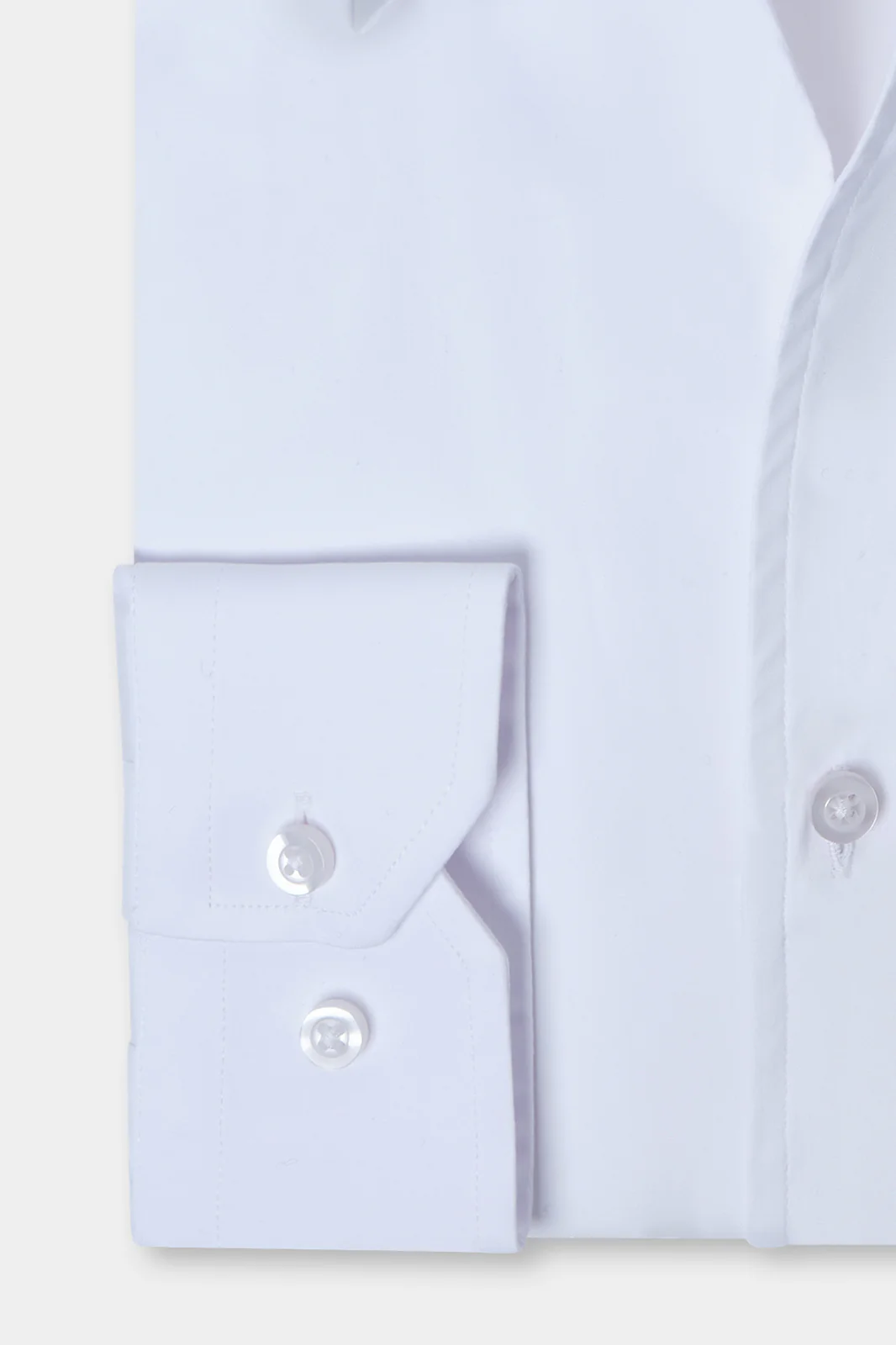 Chemise col capri - Blanche - Image 3