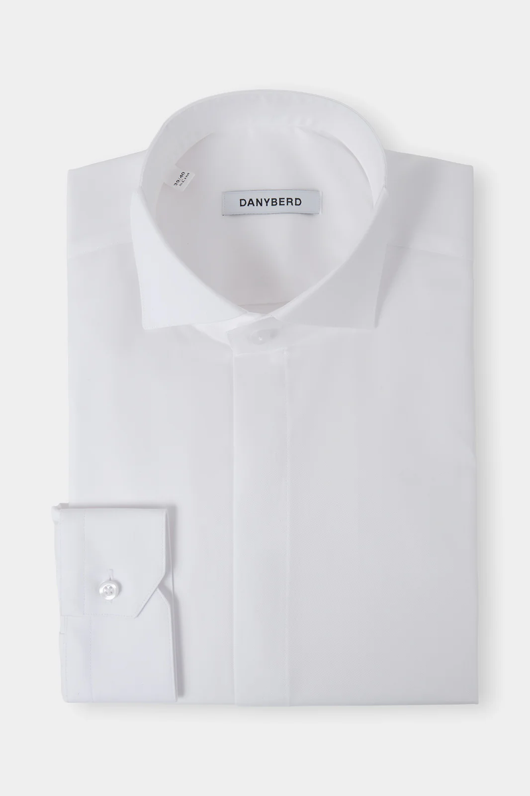 Chemise col cassé - Blanche