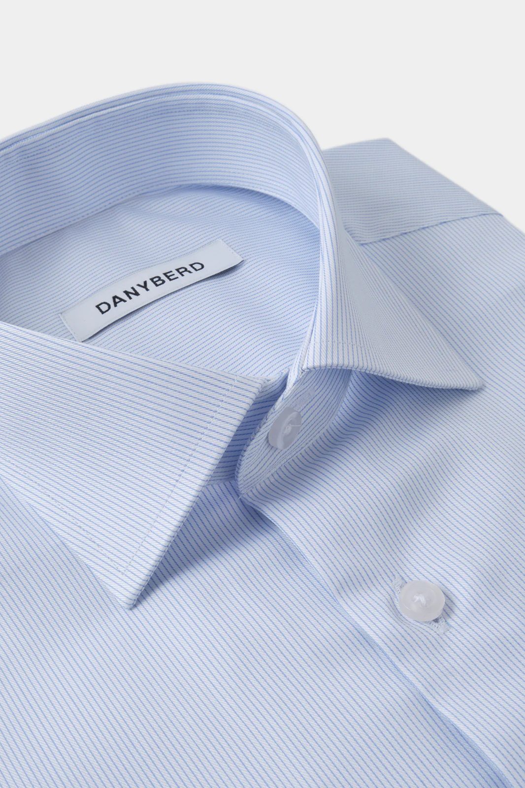 Chemise col français à rayures fines - Image 2