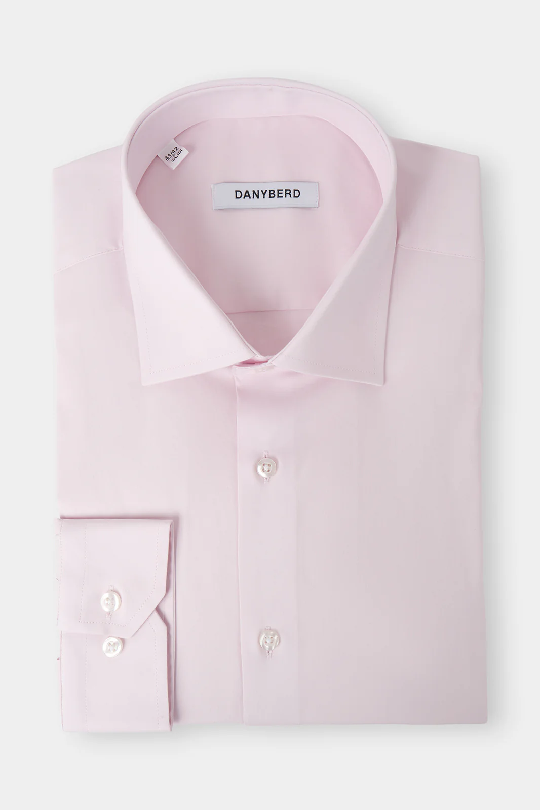 Chemise col français - Confort - Rose