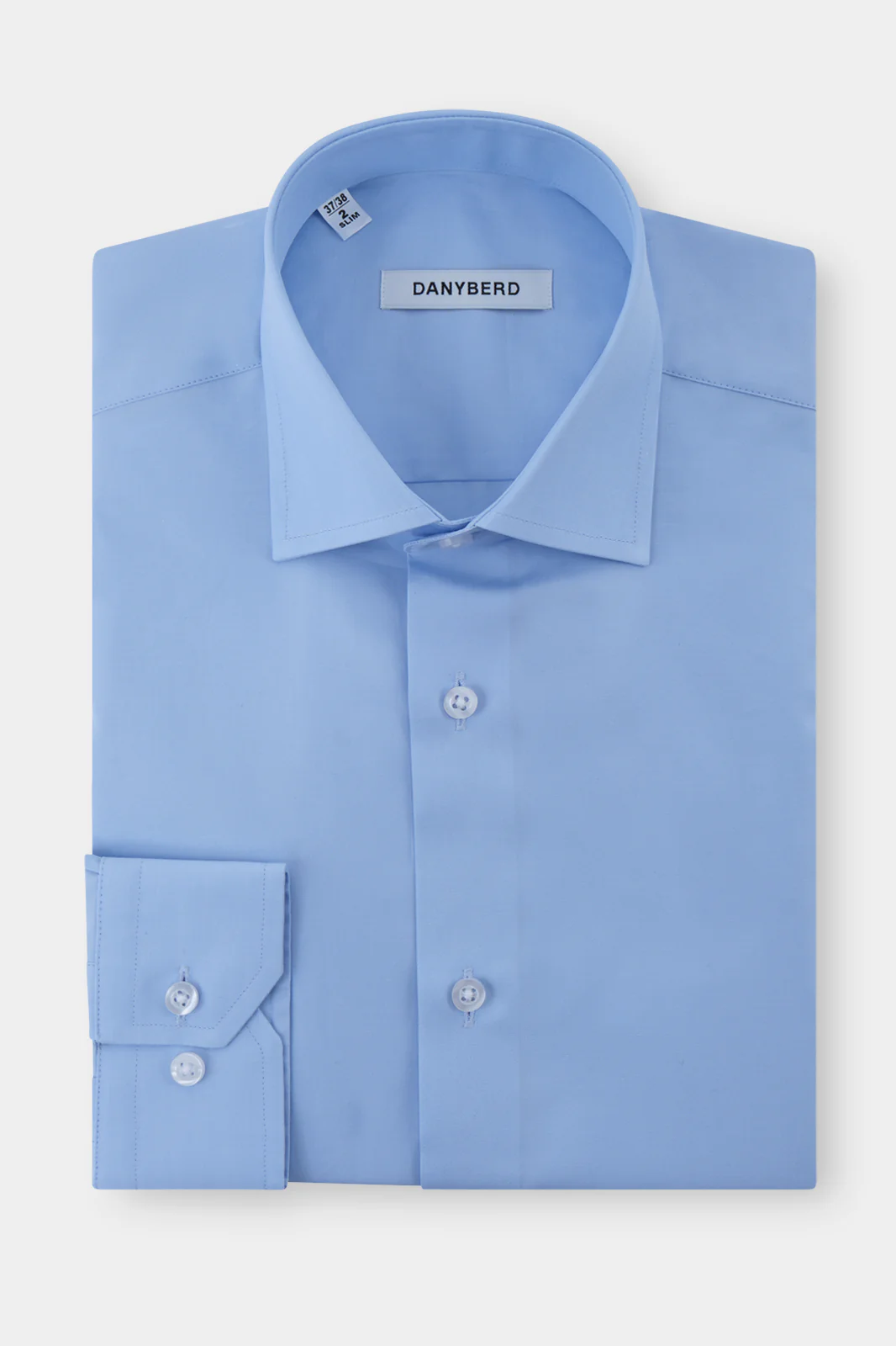 Chemise col français - Bleu