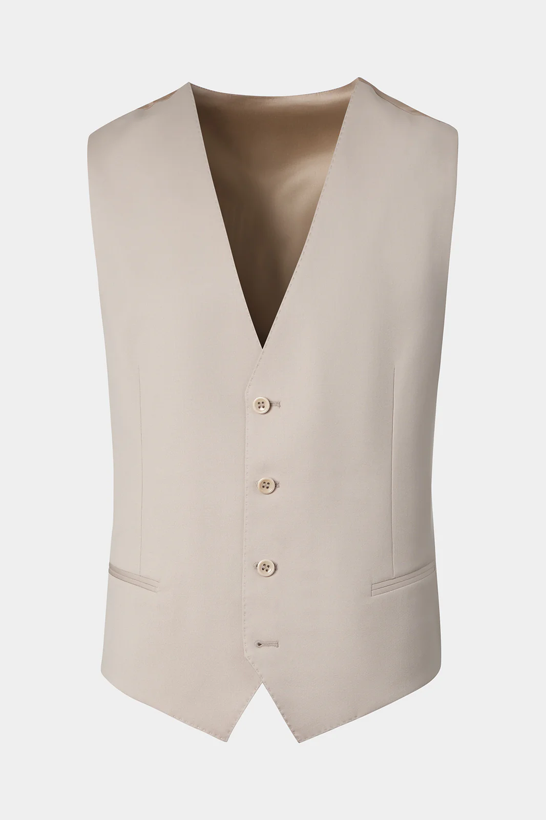 Costume 3 pièces - Beige - Image 3
