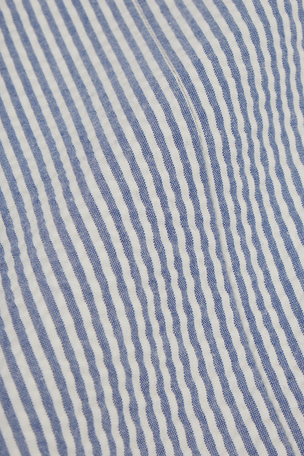 Costume à rayures Seersucker - Blanc et Bleu - Image 6