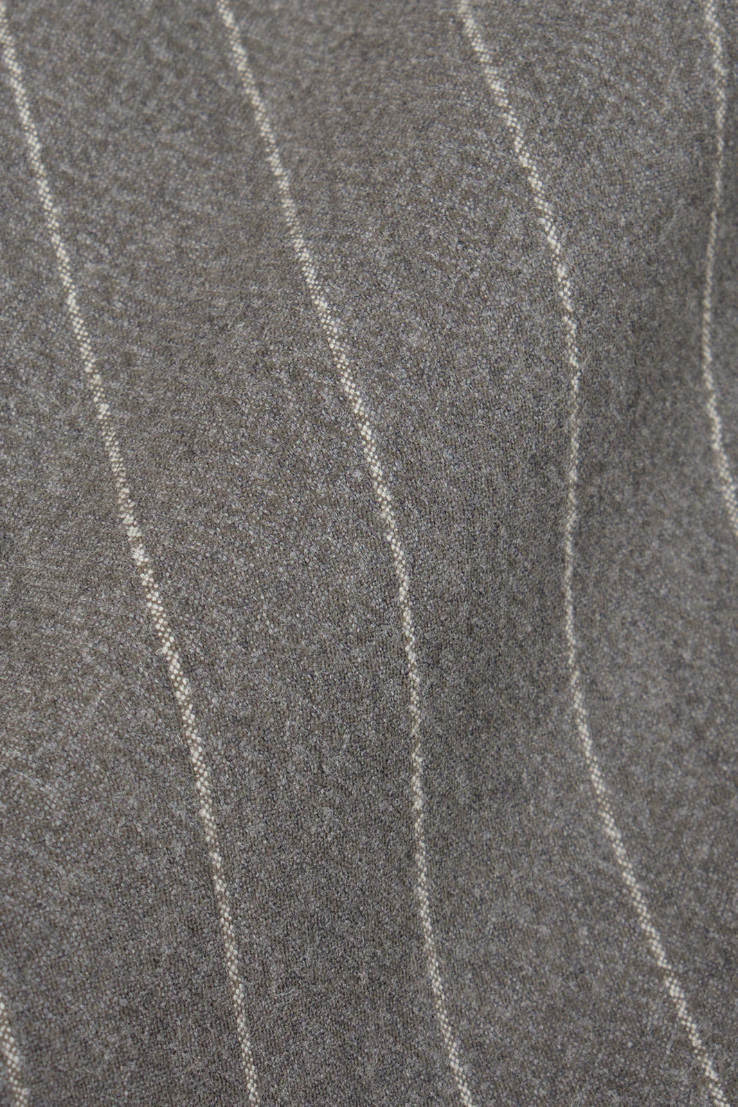 Costume avec pantalon patte de serrage - Gris à rayures - Image 6