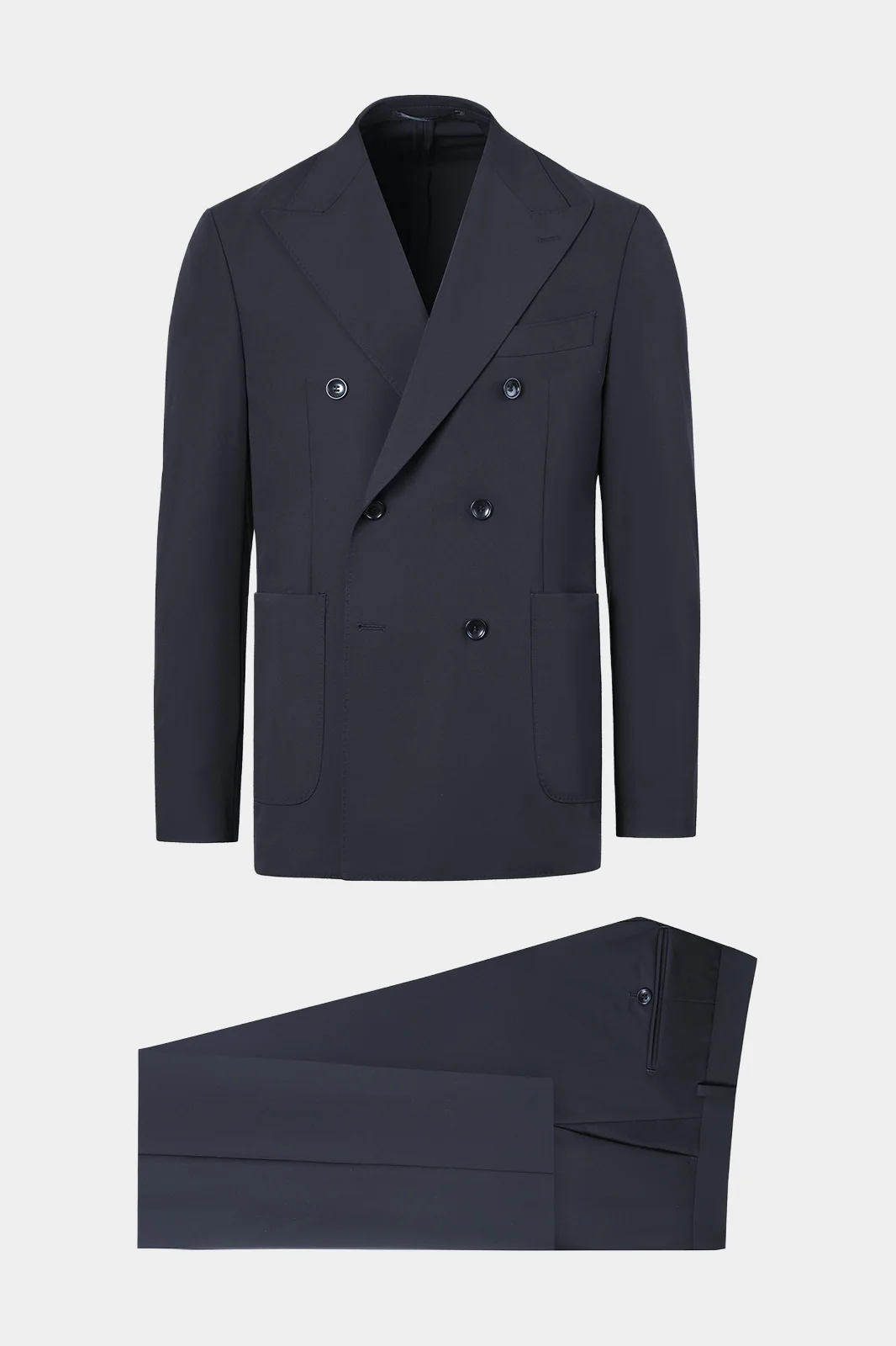 Costume croisé Bon - Marine