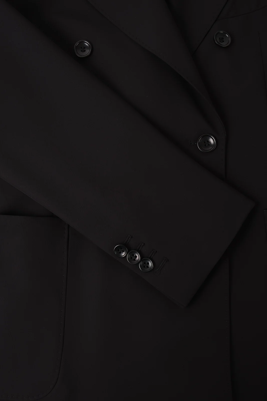 Costume croisé Bon - Noir - Image 3