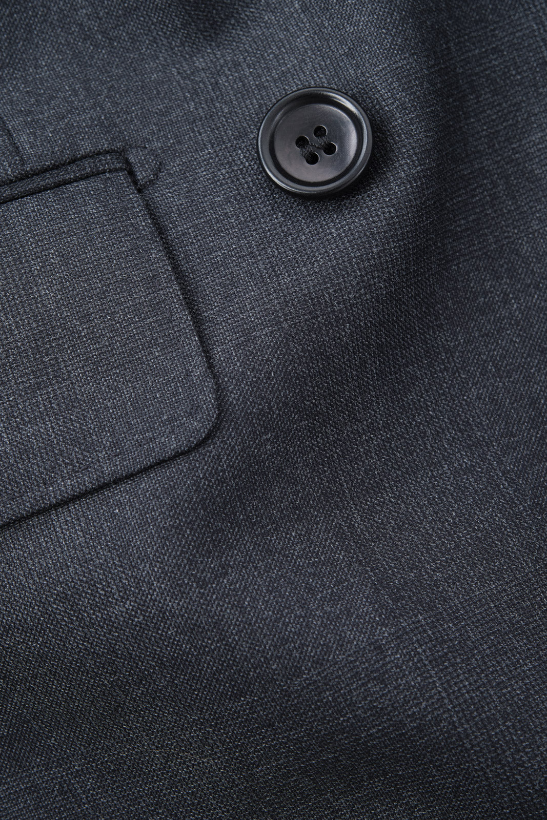 Costume croisé Prince de Galles - Gris anthracite - Image 3