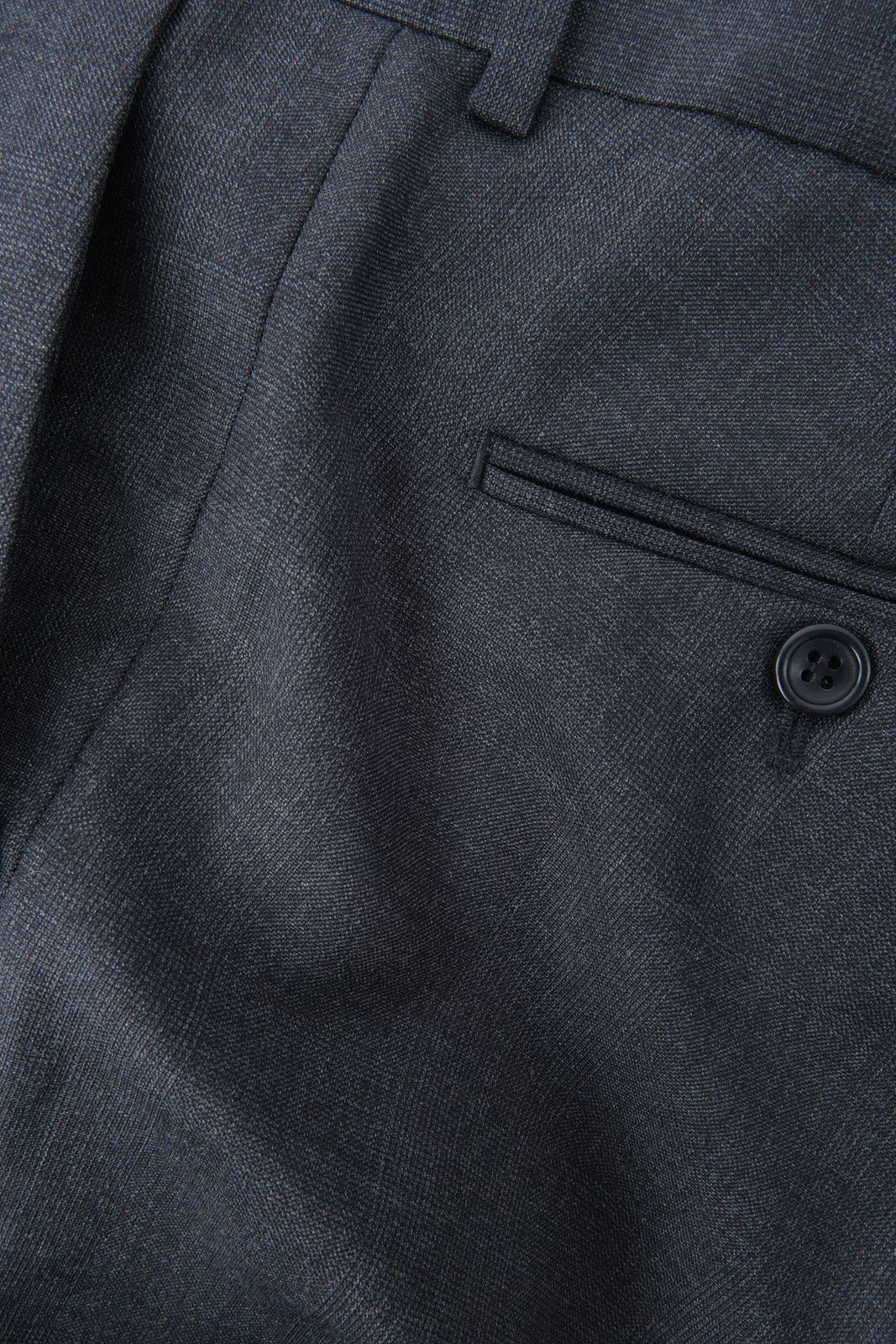 Costume croisé Prince de Galles - Gris anthracite - Image 6