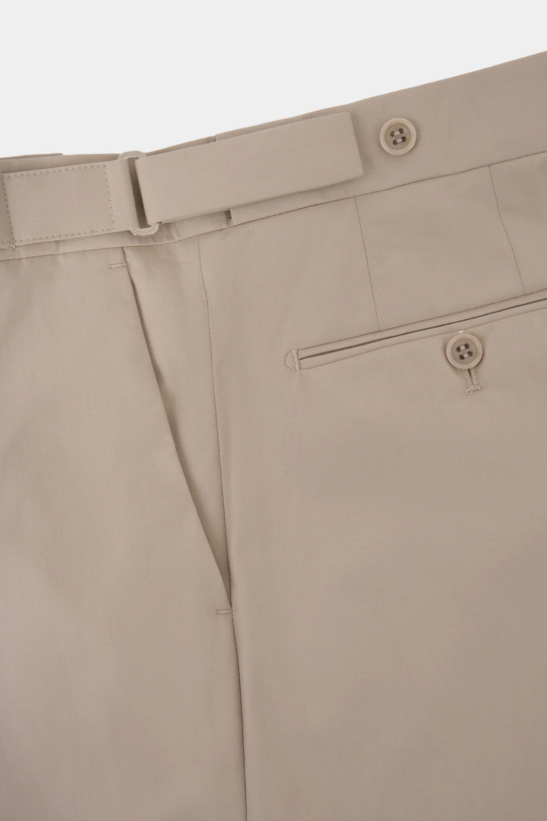 Costume croisé et pantalon pattes de serrage - Beige - Image 5