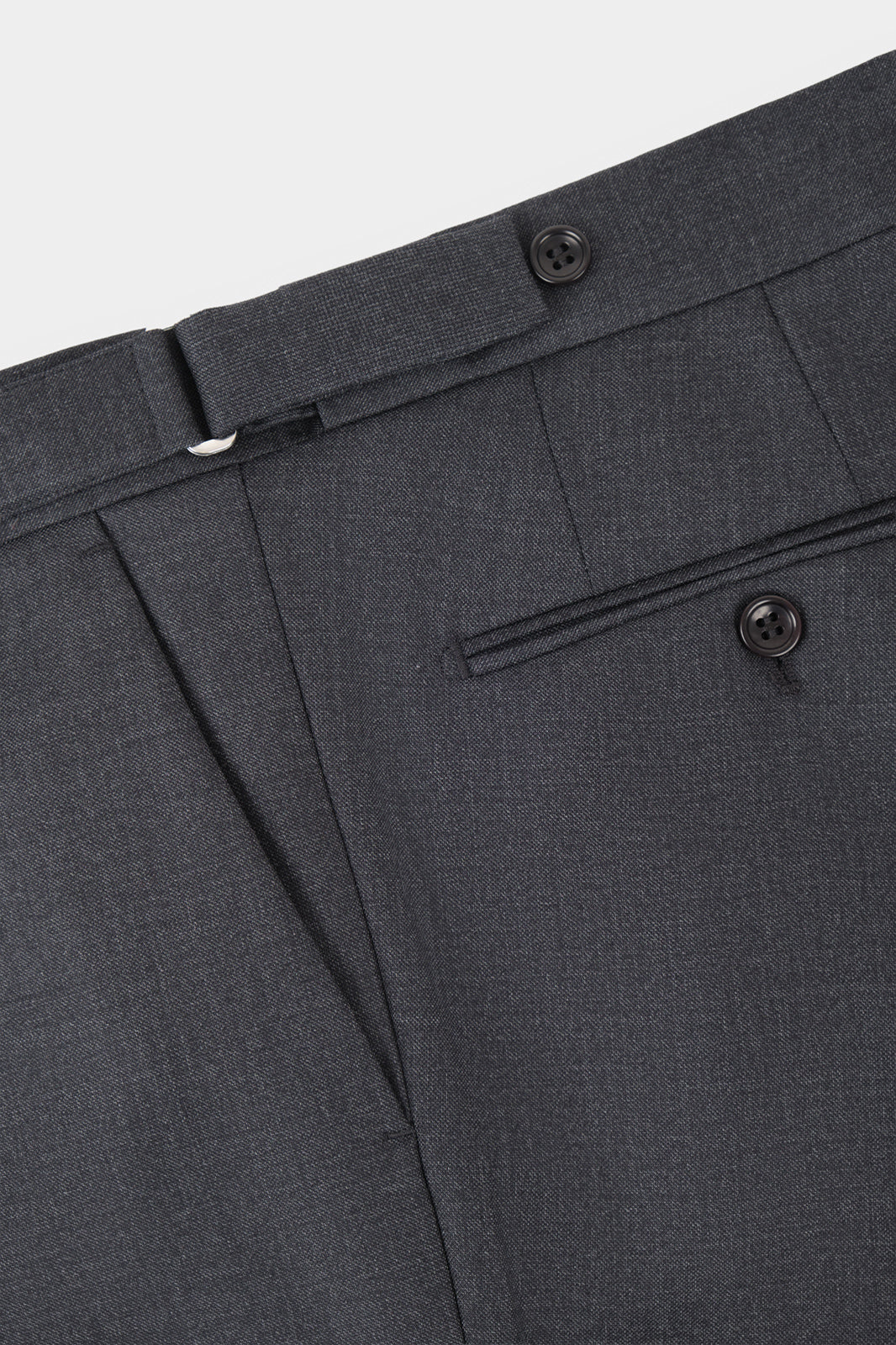 Costume croisé et pantalon pattes de serrage - Gris anthracite - Image 5