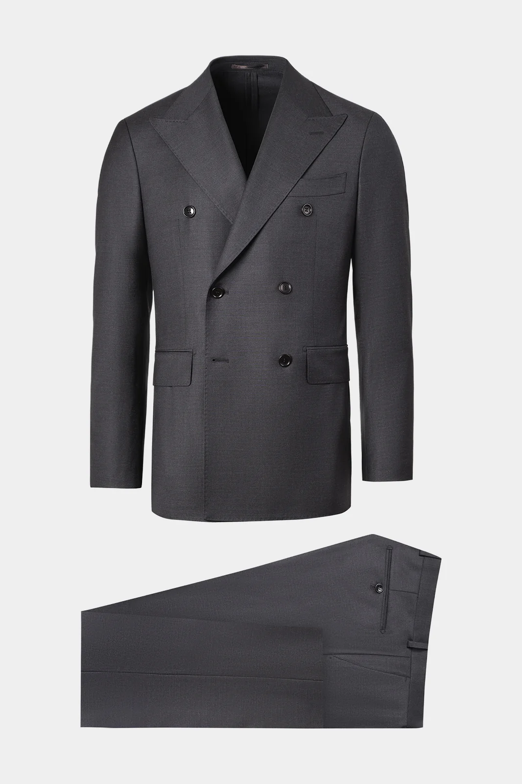 Costume croisé Reda - Gris anthracite