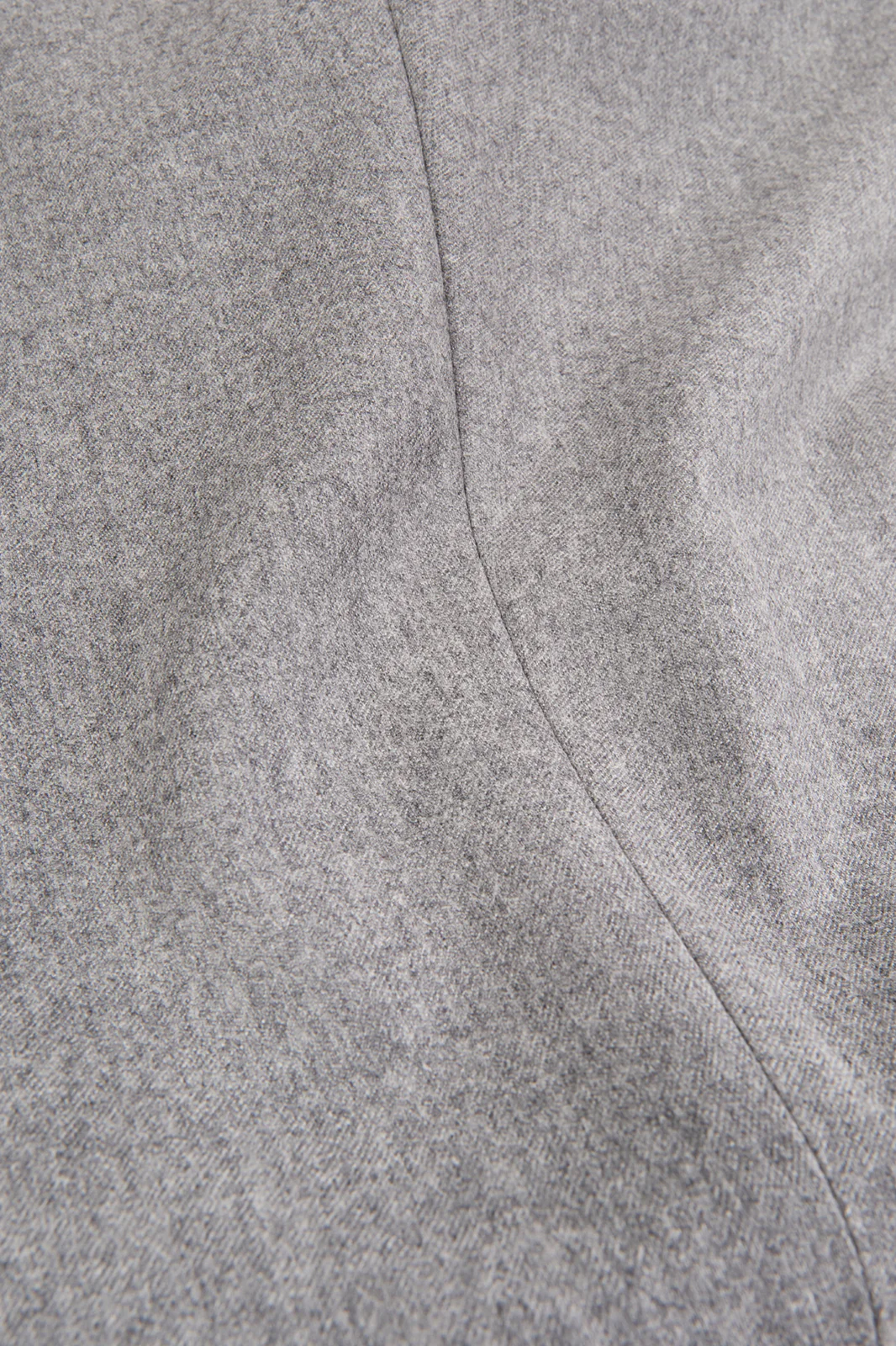 Costume revers fin en flanelle - Gris clair - Image 7