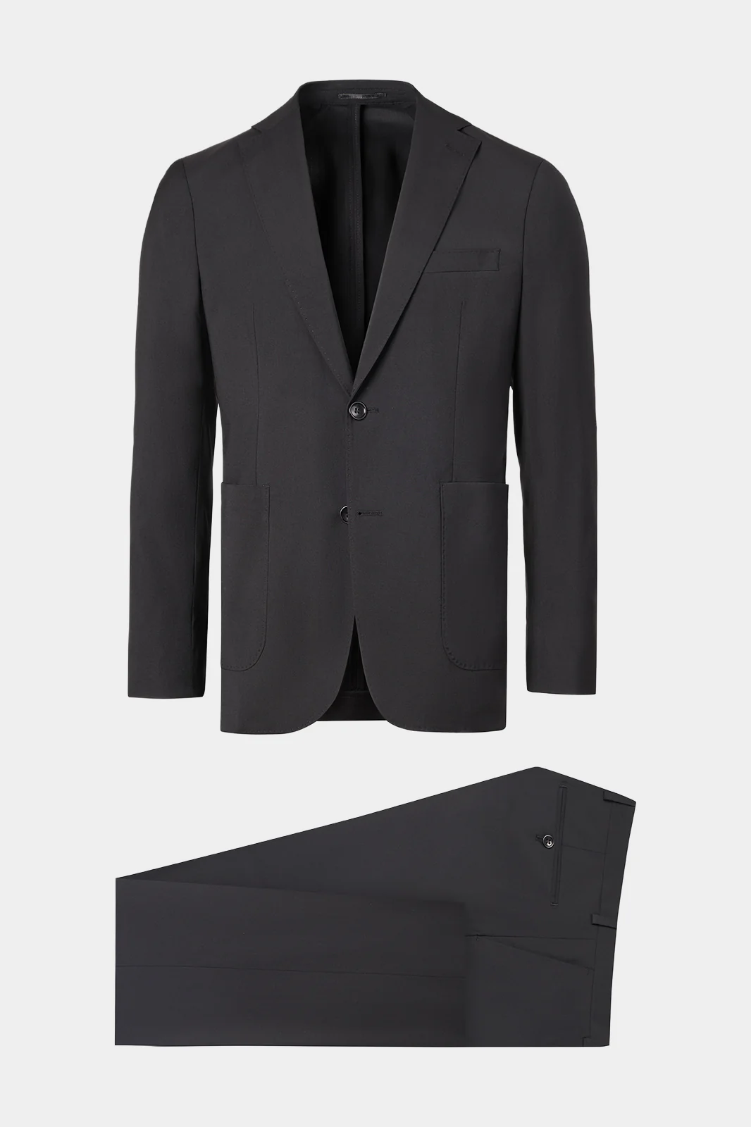 Costume en laine mélangée - Noir