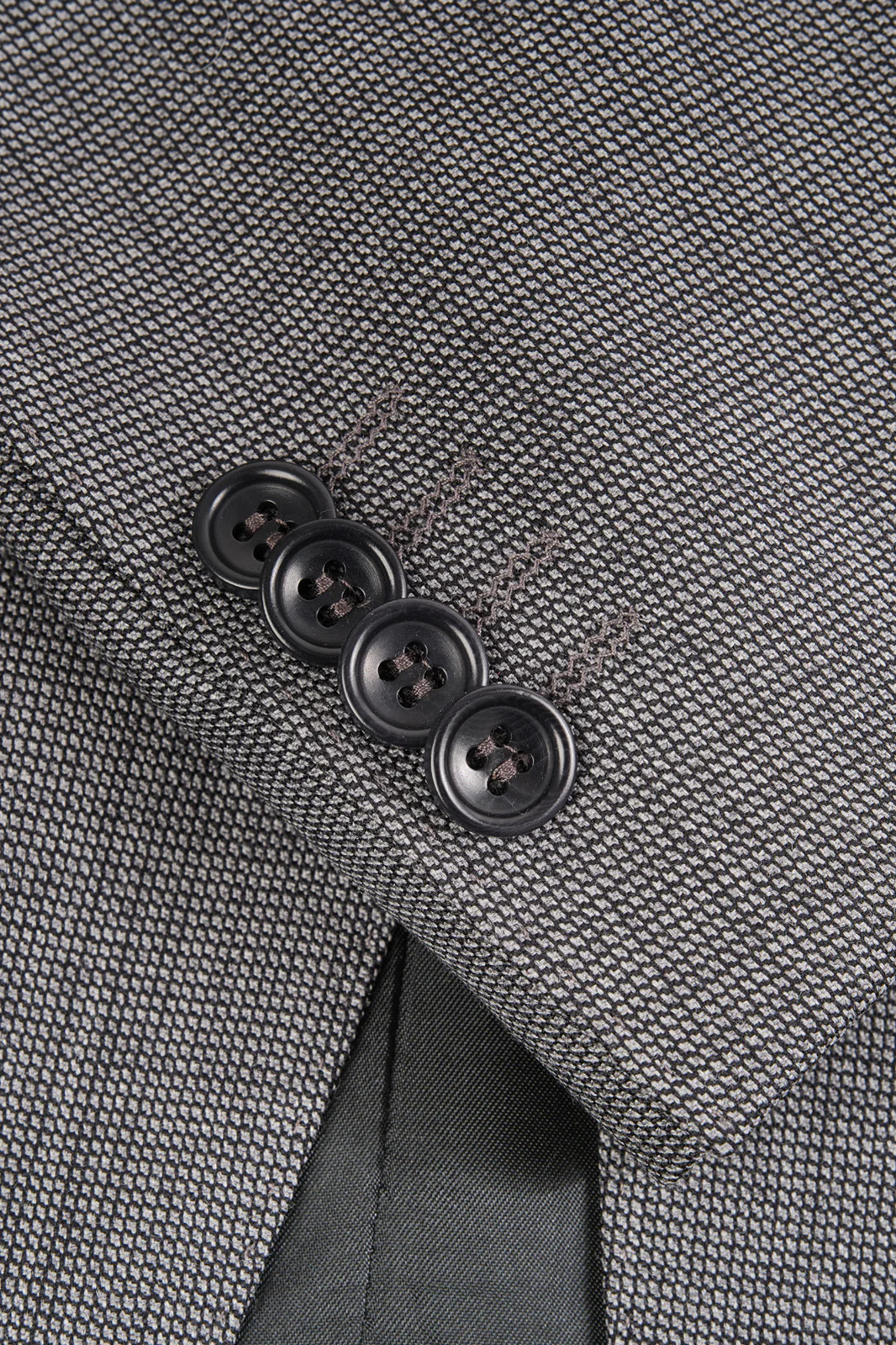 Costume natté - Gris moyen - Image 5