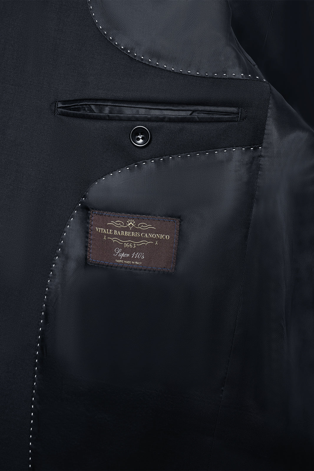 Costume revers fin non cintré - Noir - Image 5