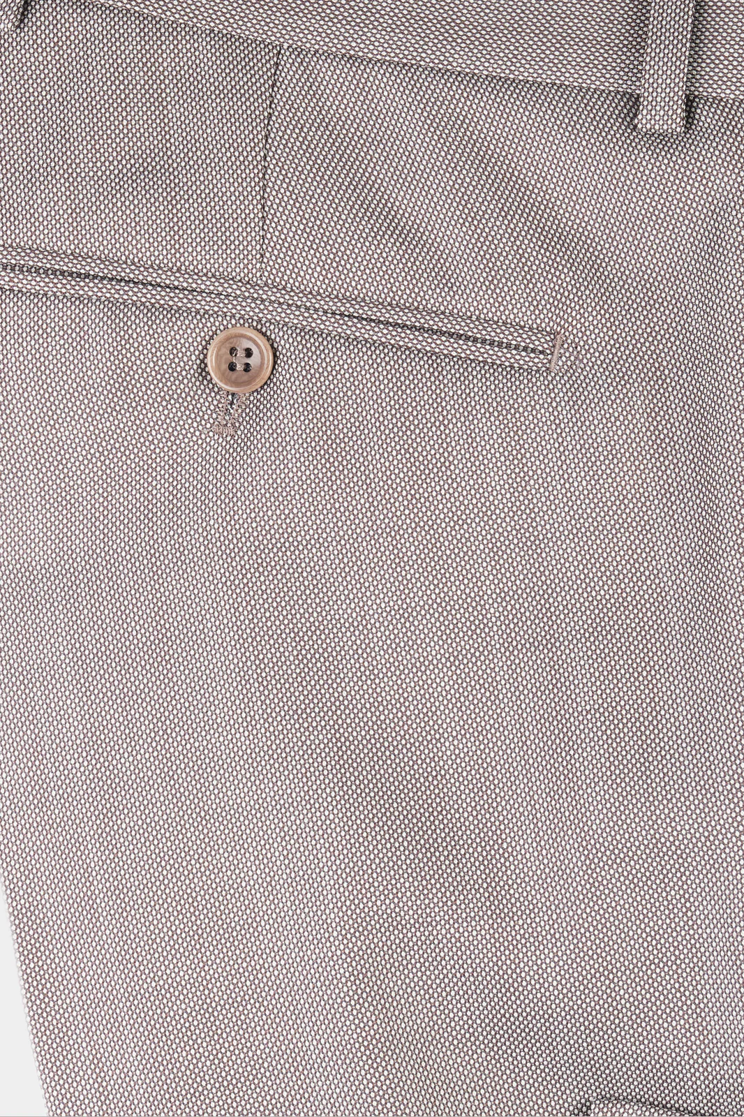 Costume revers fin grain de caviar - Beige - Image 6