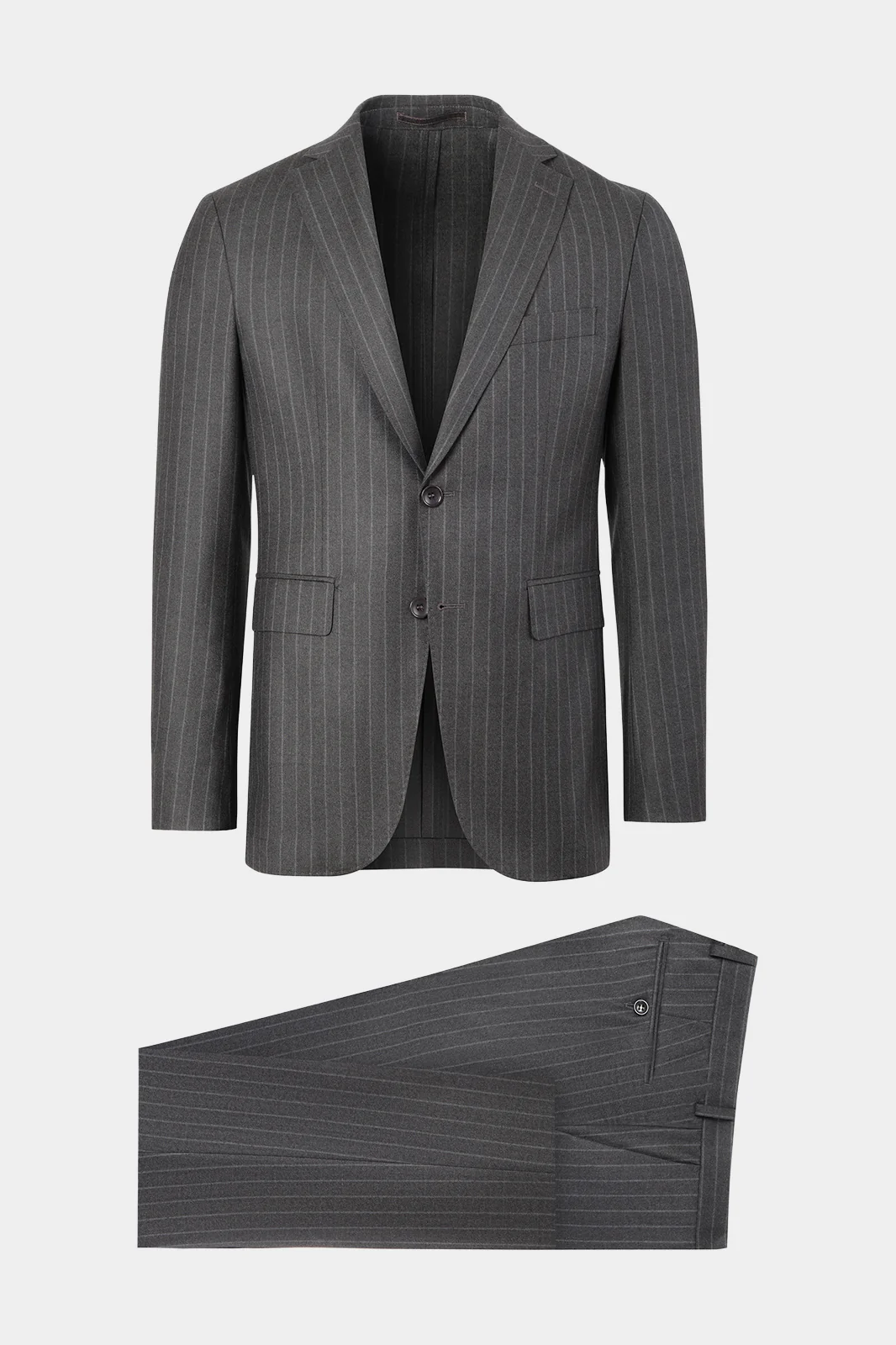 Costume - Gris à rayures
