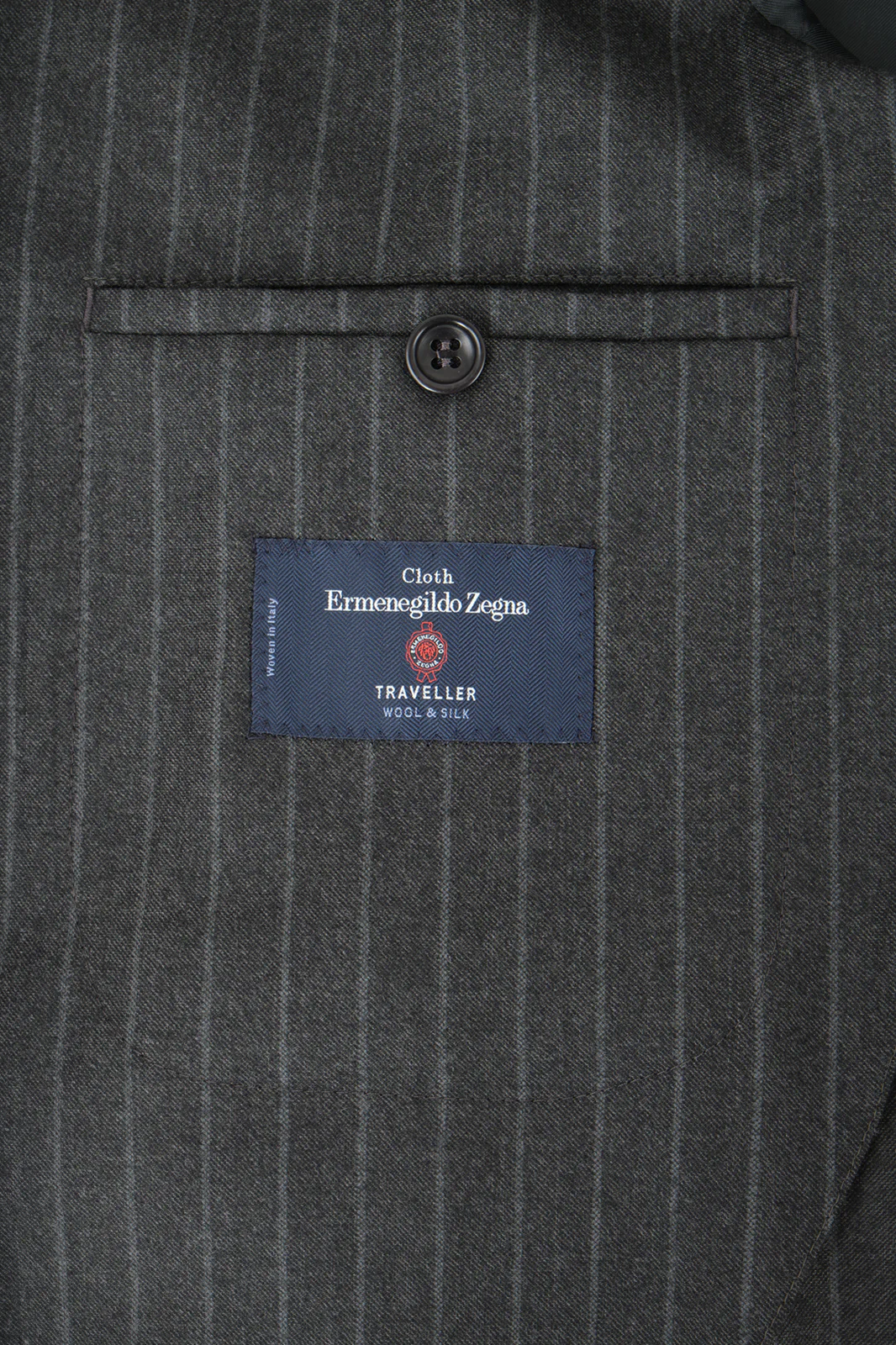 Costume - Gris à rayures - Image 4