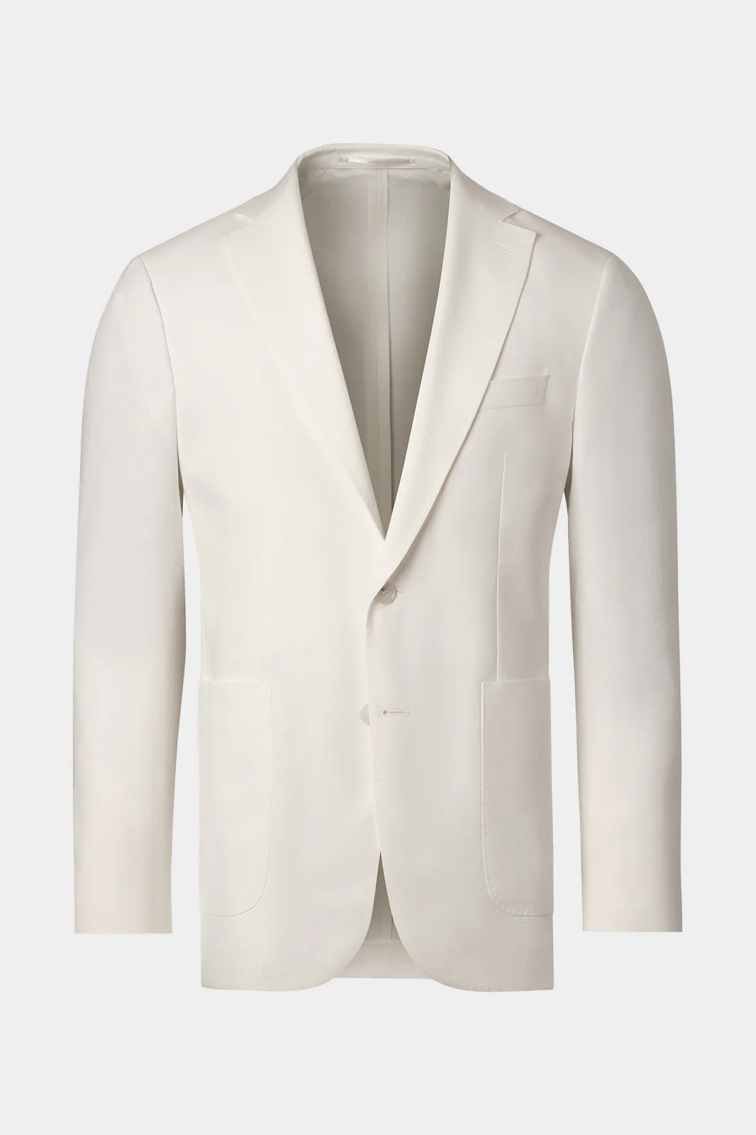Costume poche plaquée - Blanc - Image 2