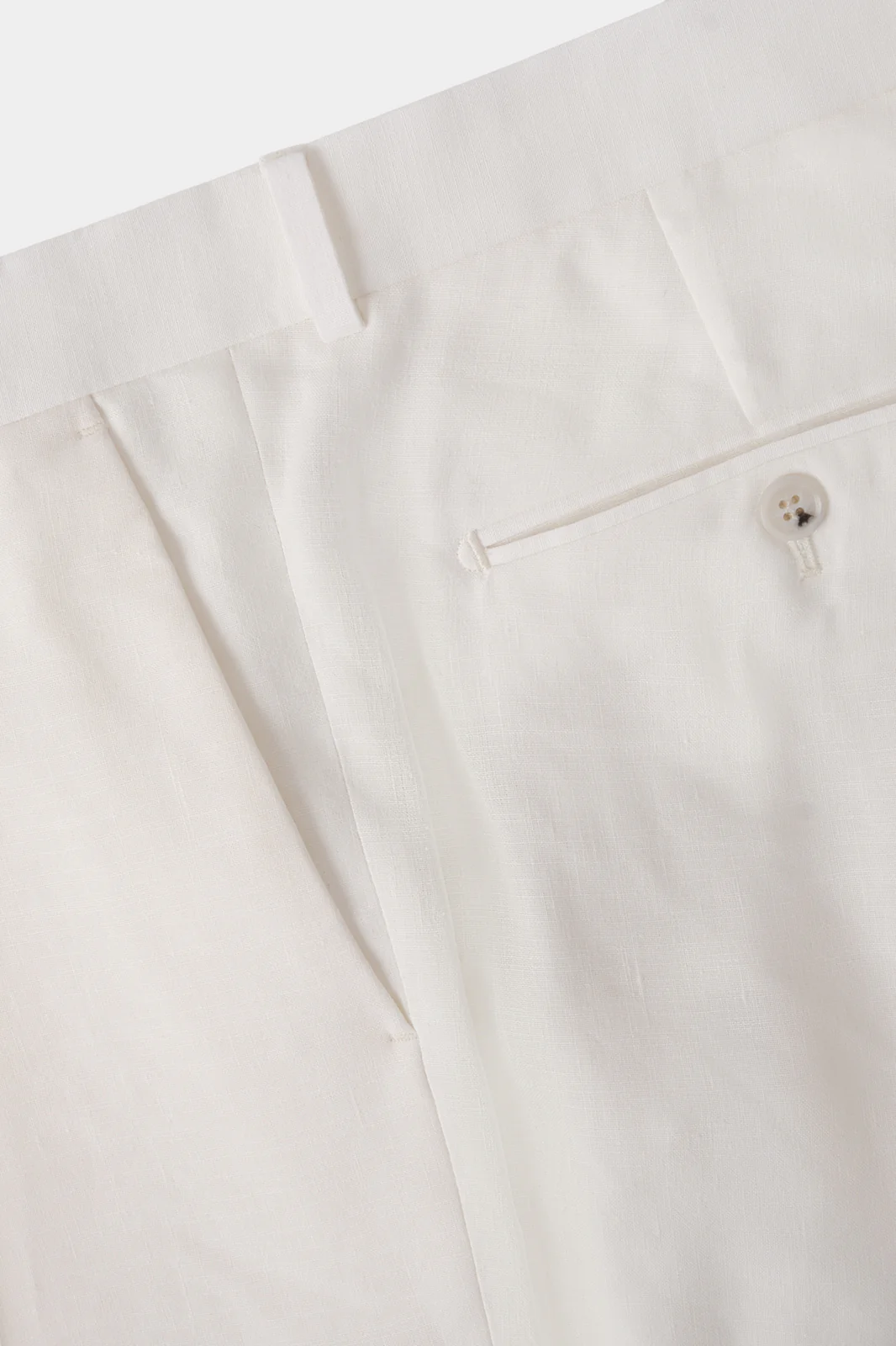 Costume poche plaquée - Blanc - Image 5