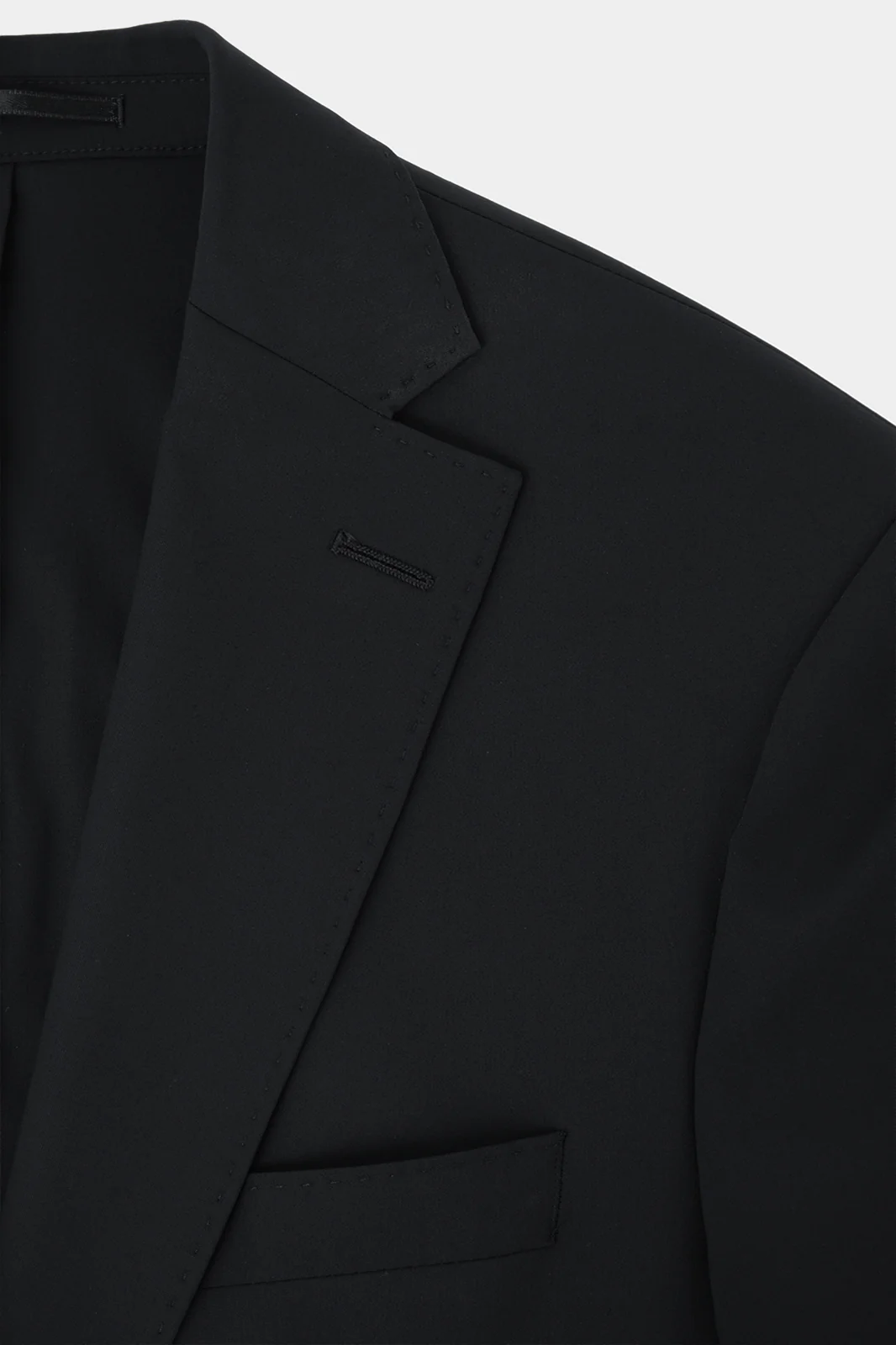 Costume poche plaquée - Noir - Image 3