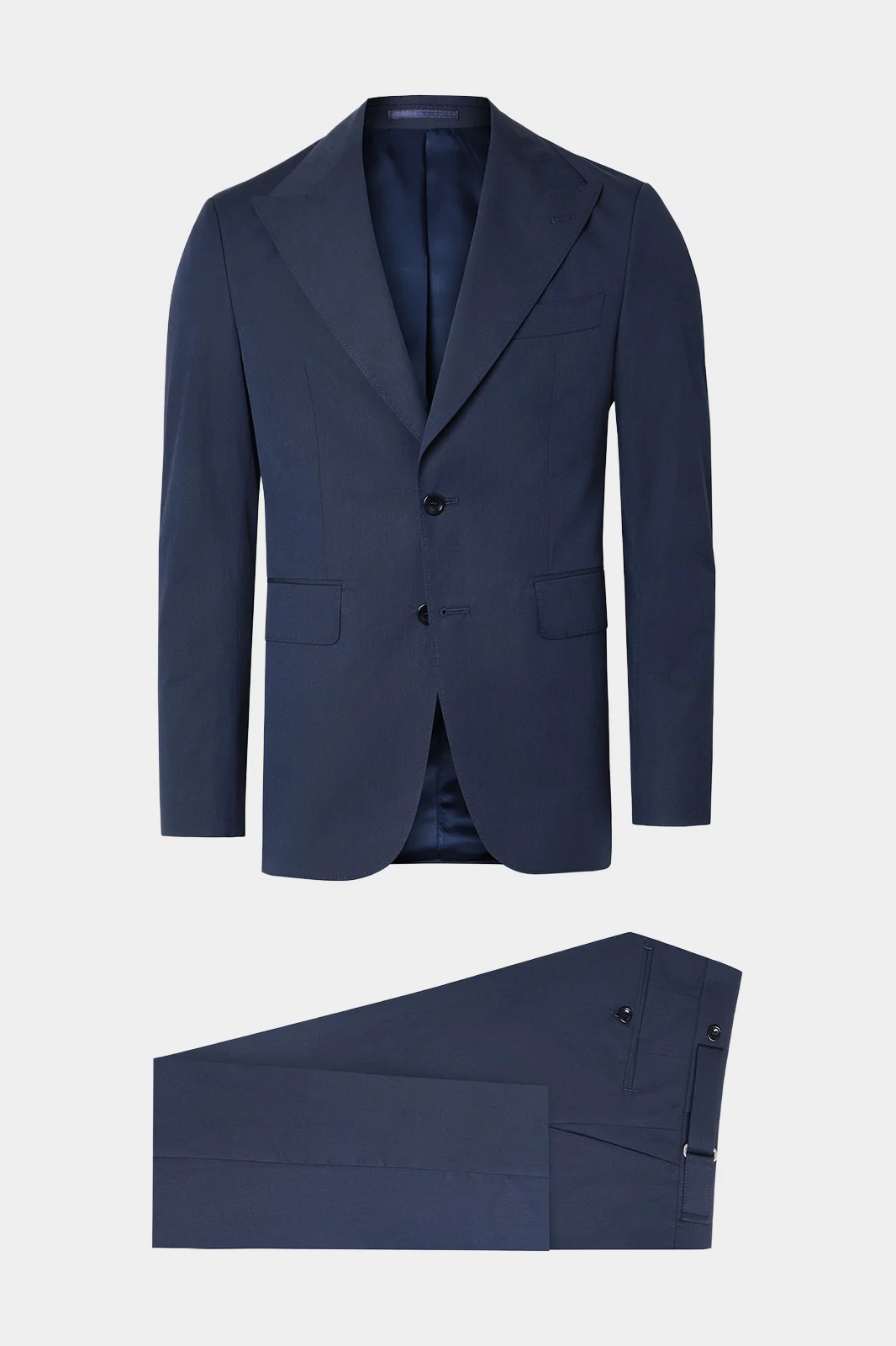 Costume revers flèche et pantalon patte de serrage - Marine