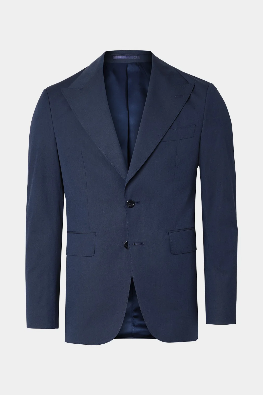 Costume revers flèche et pantalon patte de serrage - Marine - Image 2