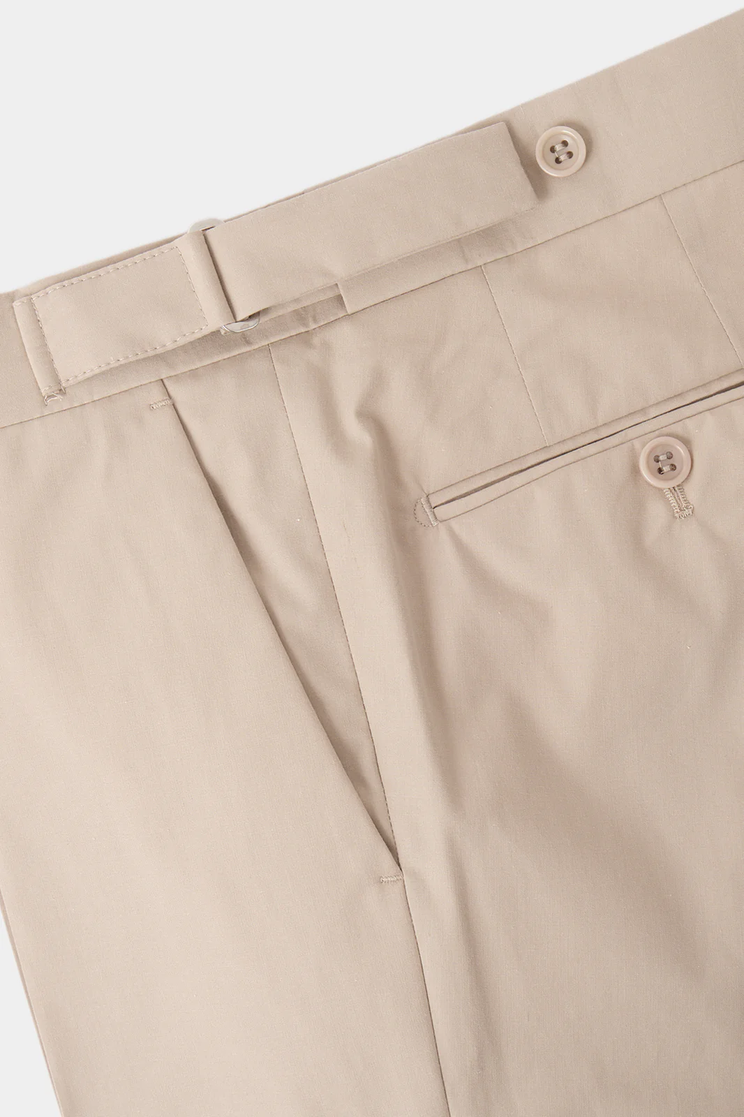 Costume revers flèche et pantalon patte de serrage - Beige - Image 5