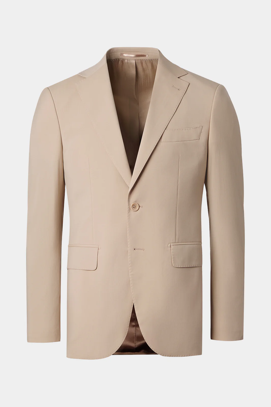 Costume revers large - Beige - Image 2