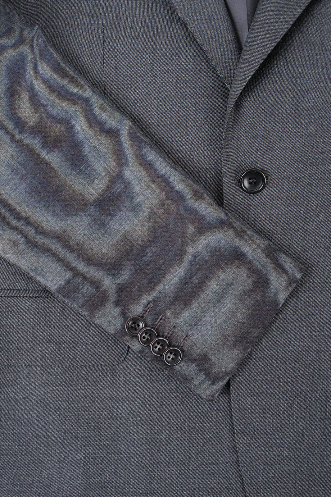 Costume revers large - Gris - Image 3