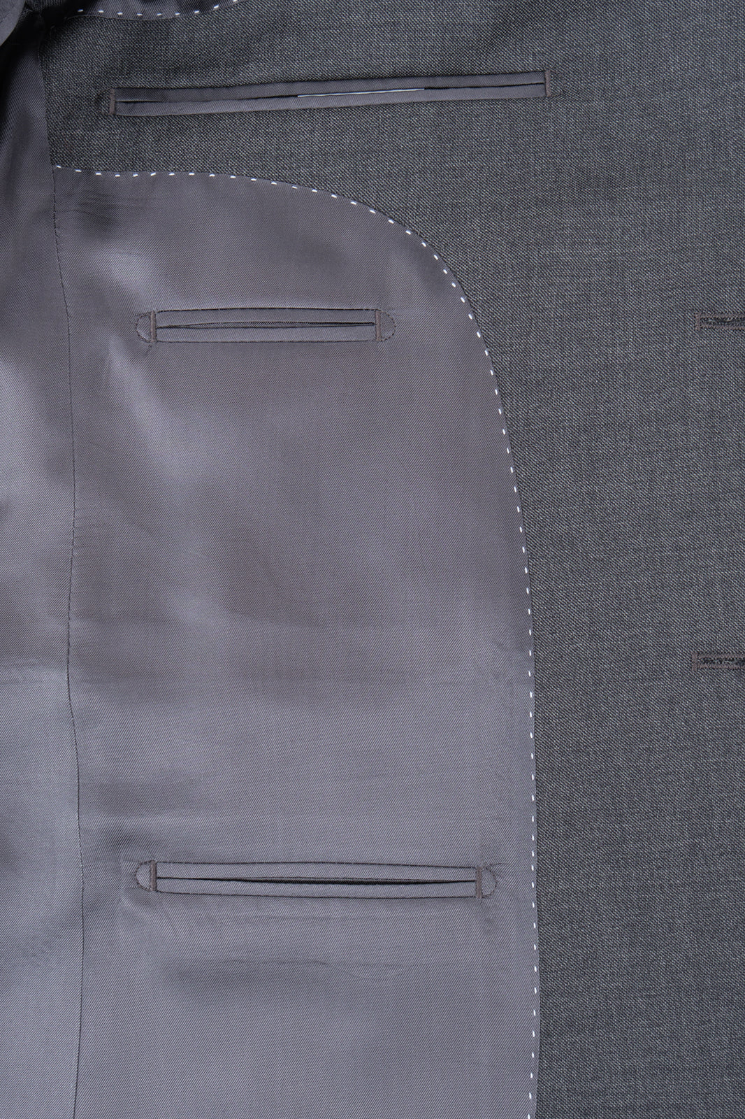 Costume revers large - Gris - Image 6