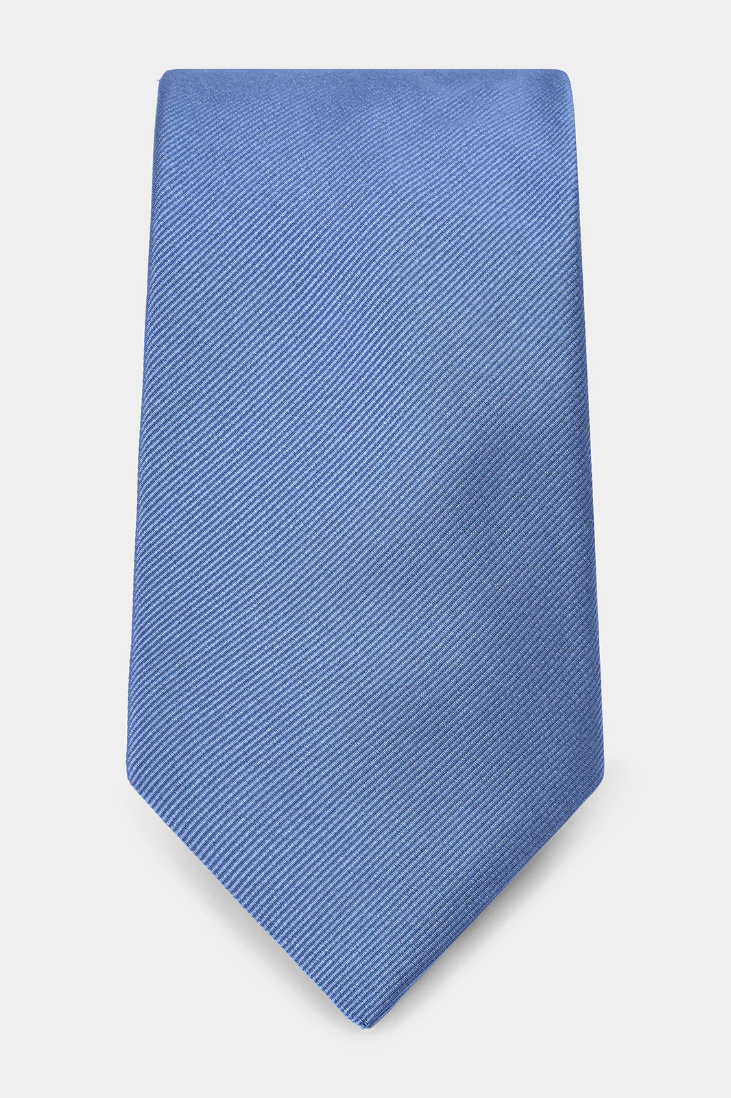 Cravate 100 % soie - Bleuet - Image 2