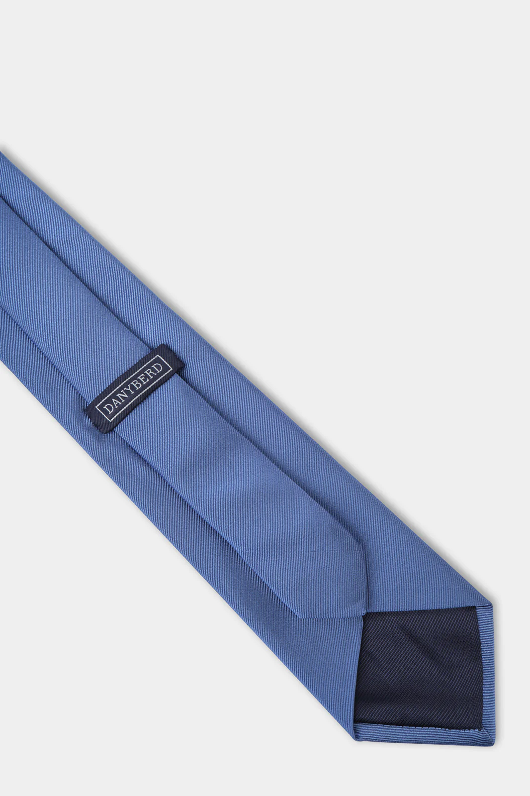 Cravate 100 % soie - Bleuet - Image 3
