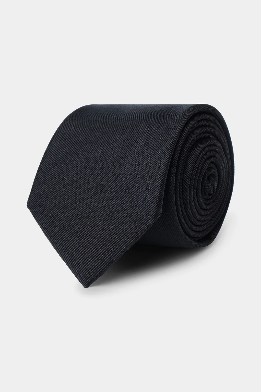 Cravate 100 % soie - Noir