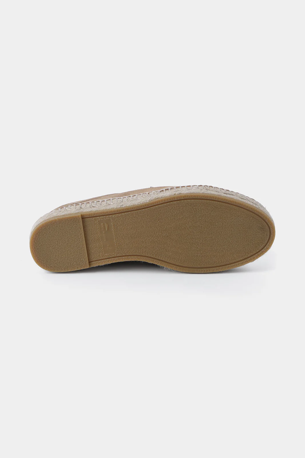 Espadrille en peau - Taupe - Image 6