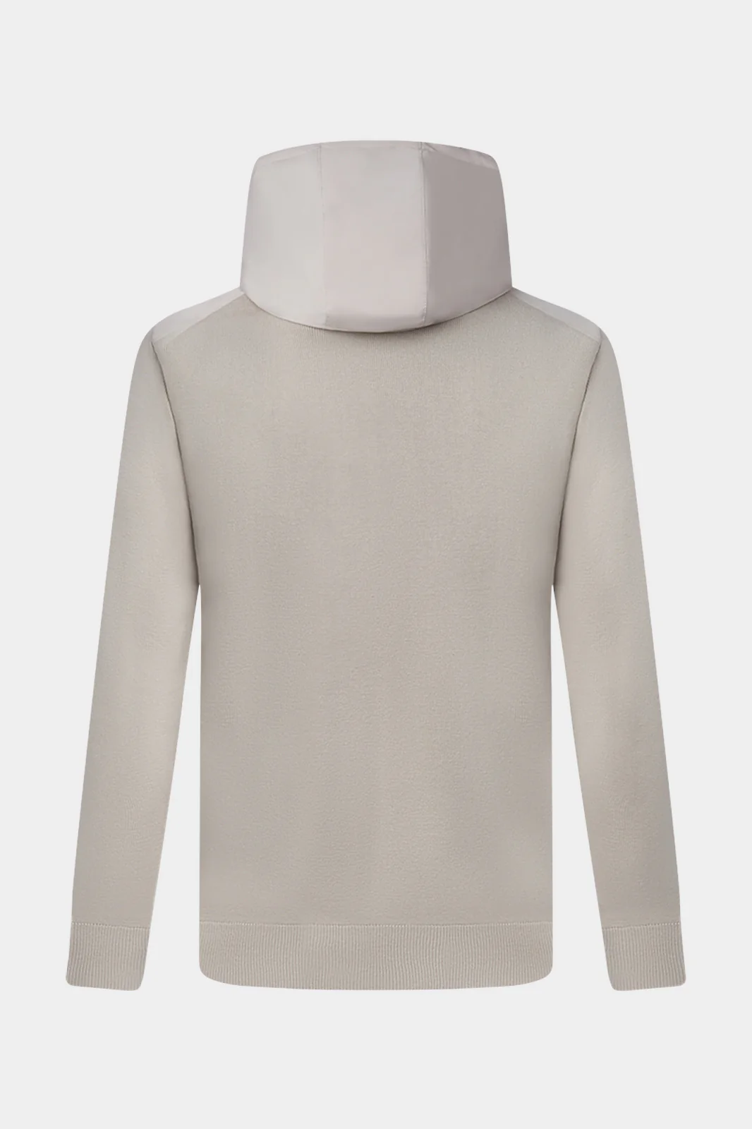 Gilet zippé technique à capuche - Greige - Image 4