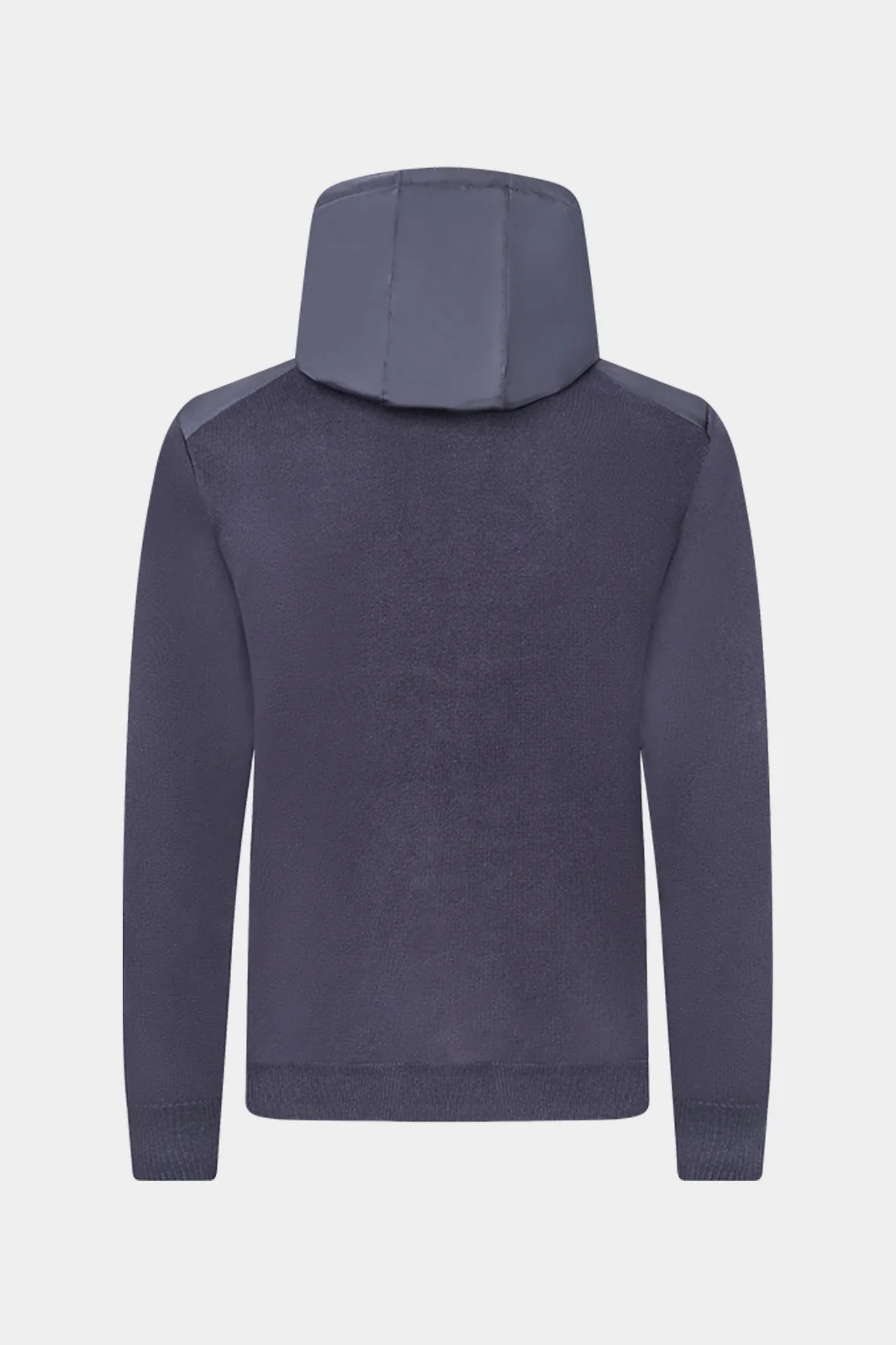 Gilet zippé technique à capuche - Marine - Image 5