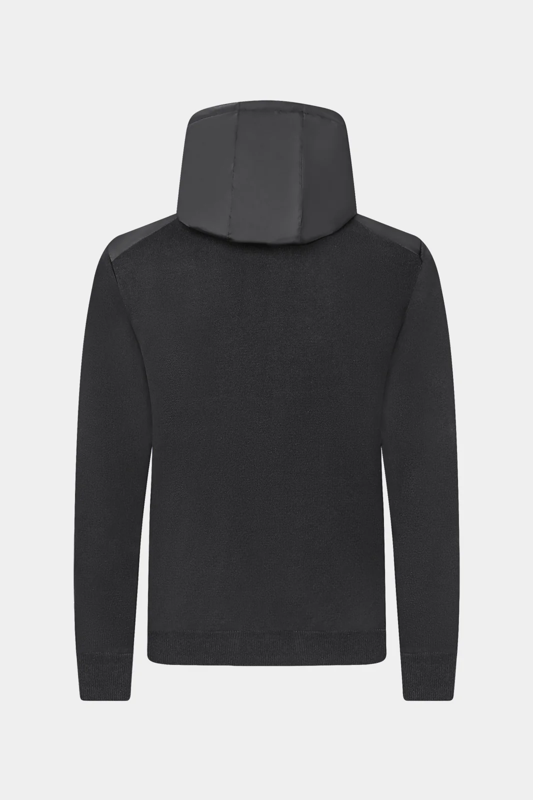 Gilet zippé technique à capuche - Noir - Image 5