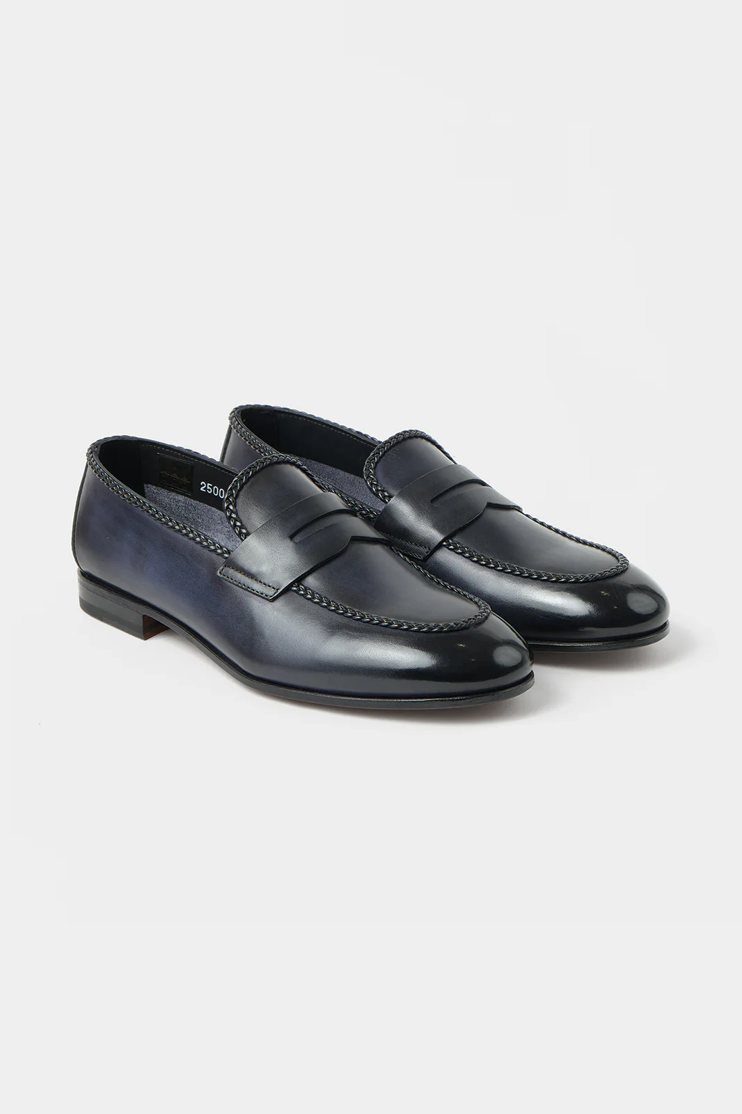 Mocassins Cuir - Marine foncé