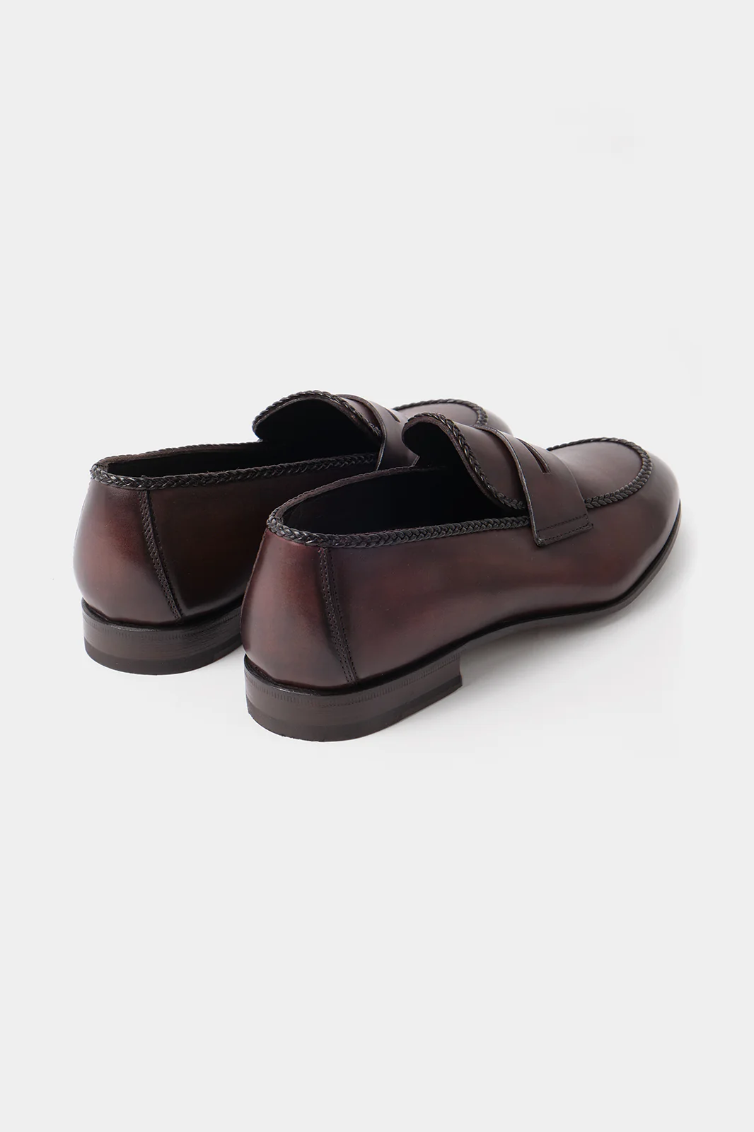 Mocassins Cuir - Marron - Image 3