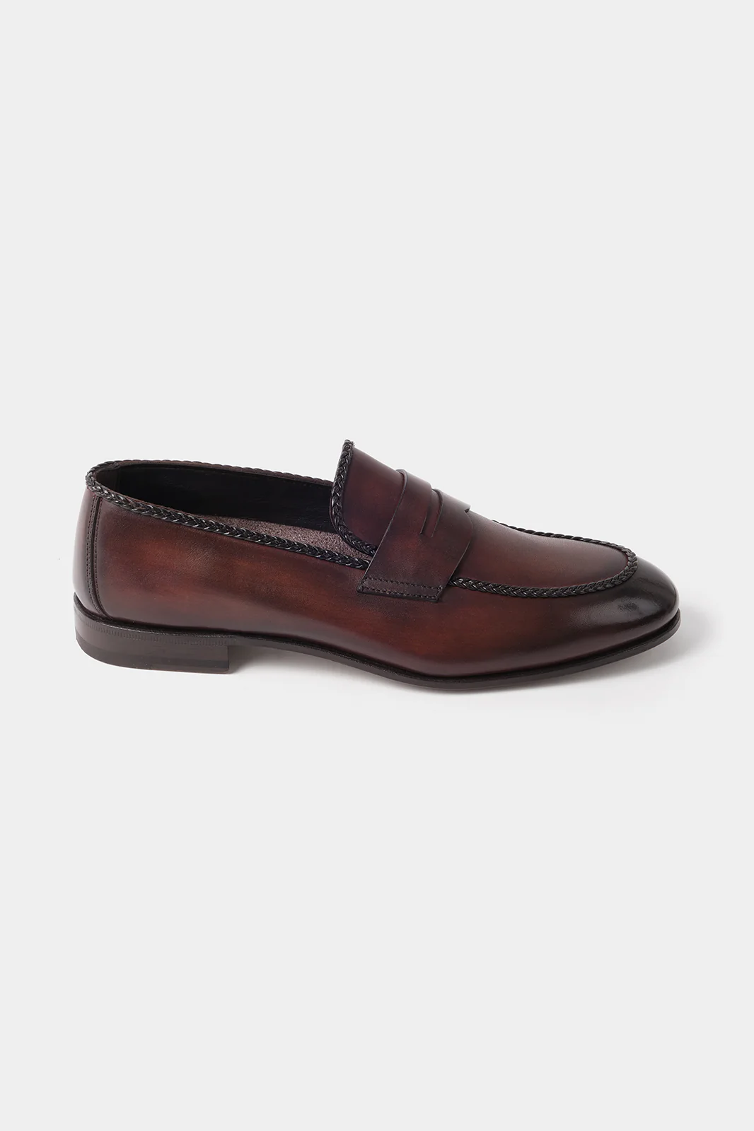 Mocassins Cuir - Marron - Image 4