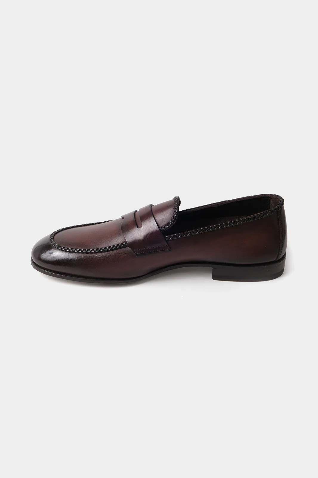 Mocassins Cuir - Marron - Image 5