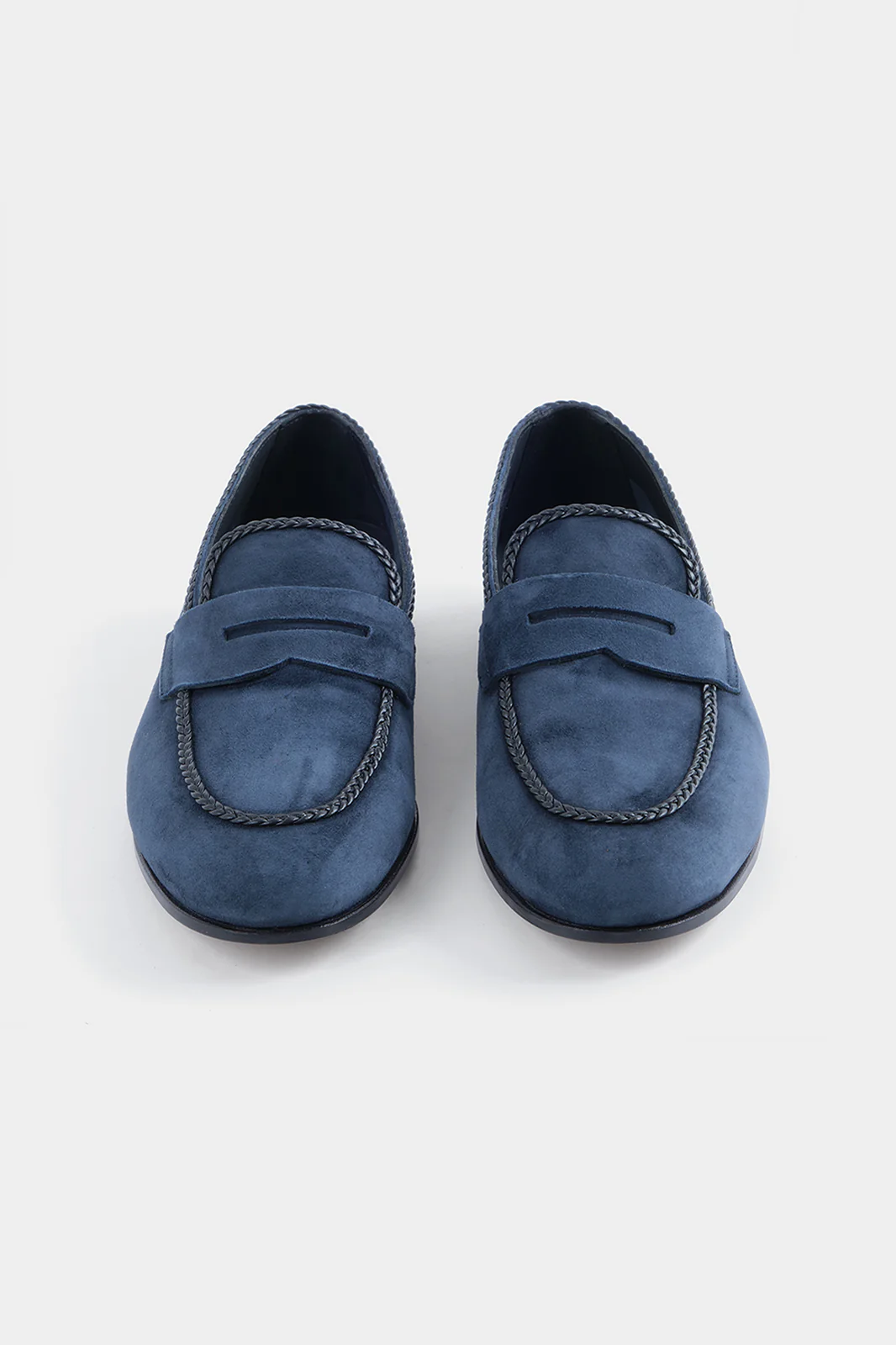 Mocassins en daim - Marine - Image 2