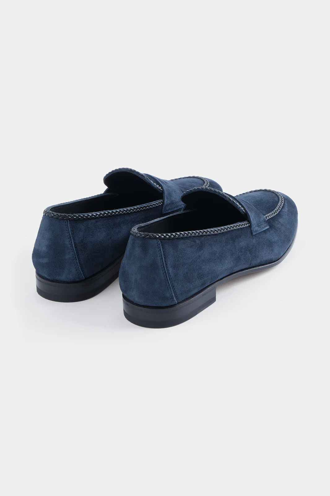 Mocassins en daim - Marine - Image 3