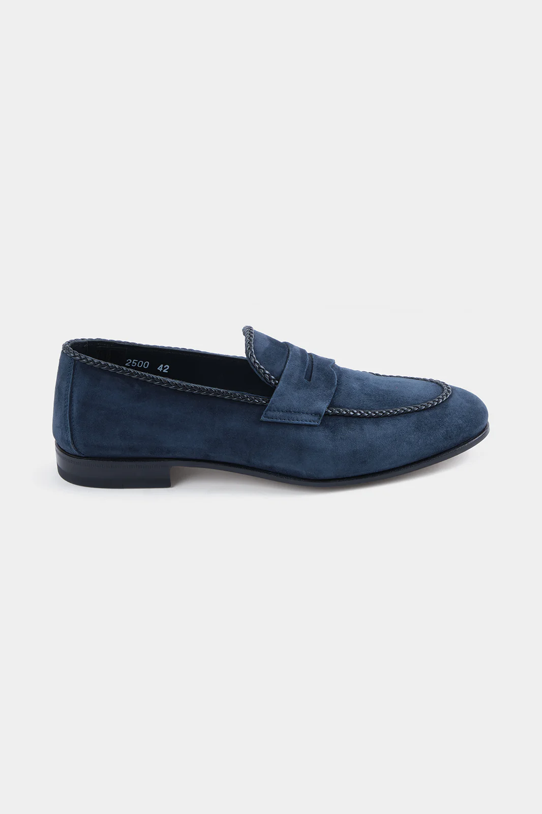 Mocassins en daim - Marine - Image 5