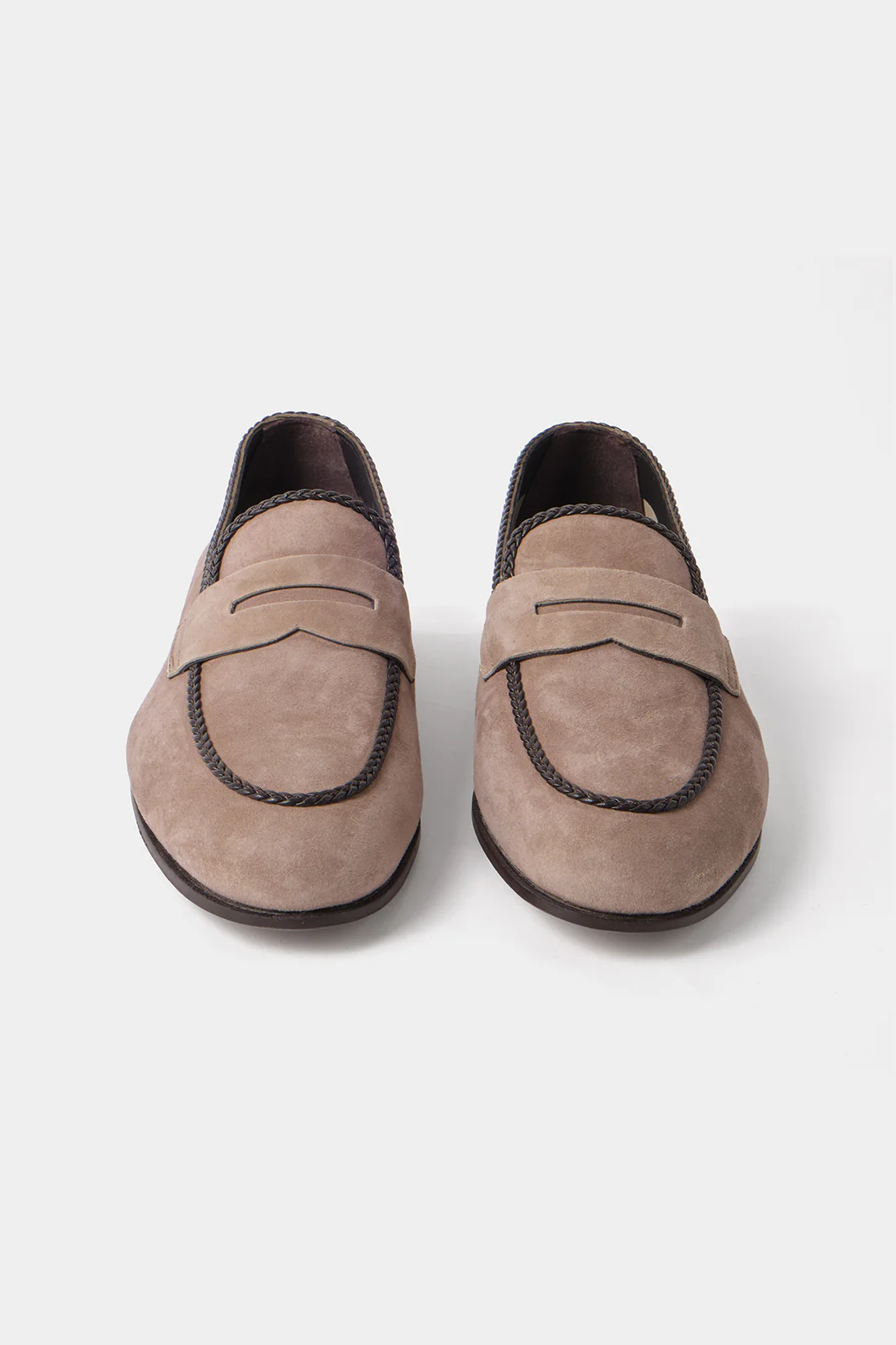 Mocassins en daim - Taupe - Image 2